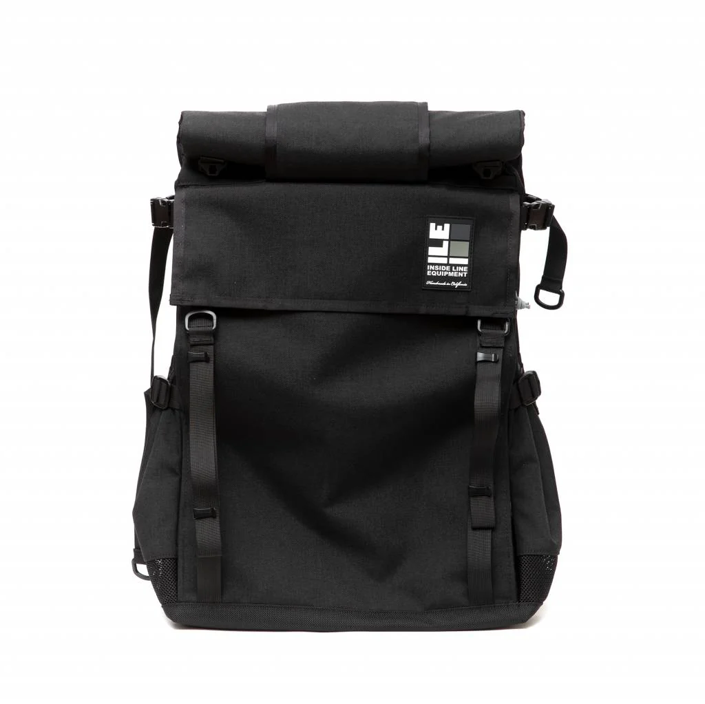 ILE X MASH XL Roll Top Backpack Black - Image 10