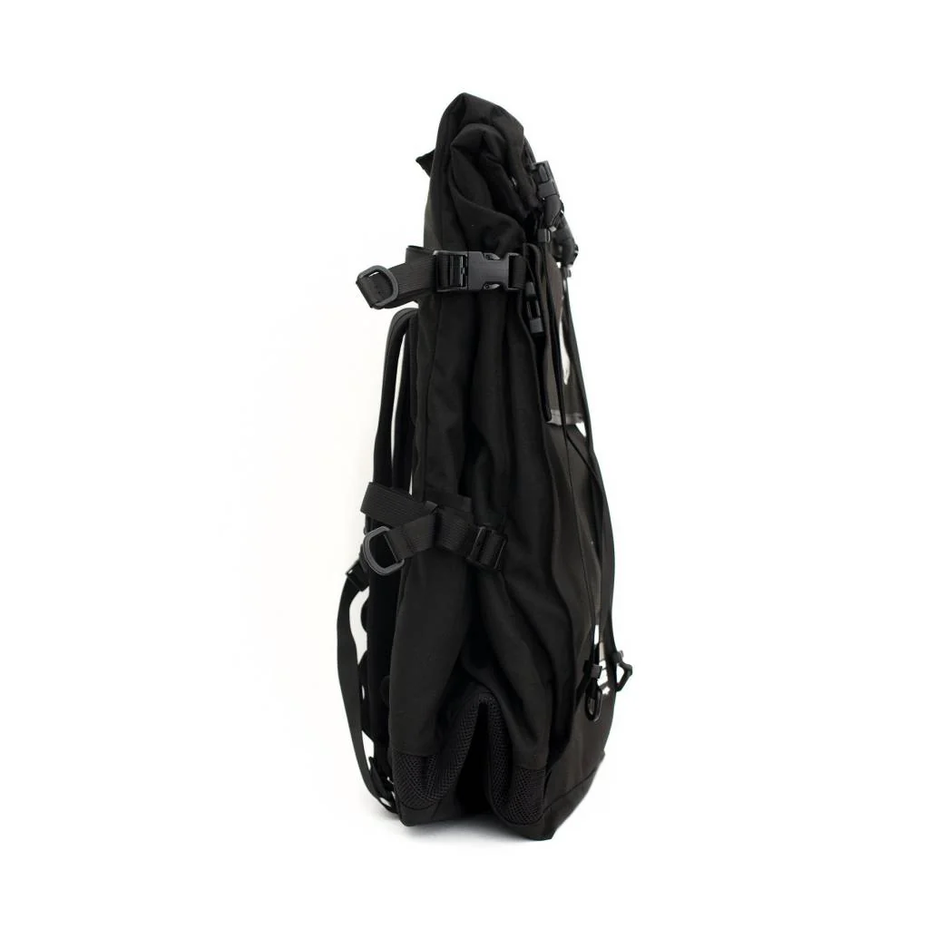ILE X MASH XL Roll Top Backpack Black - Image 4