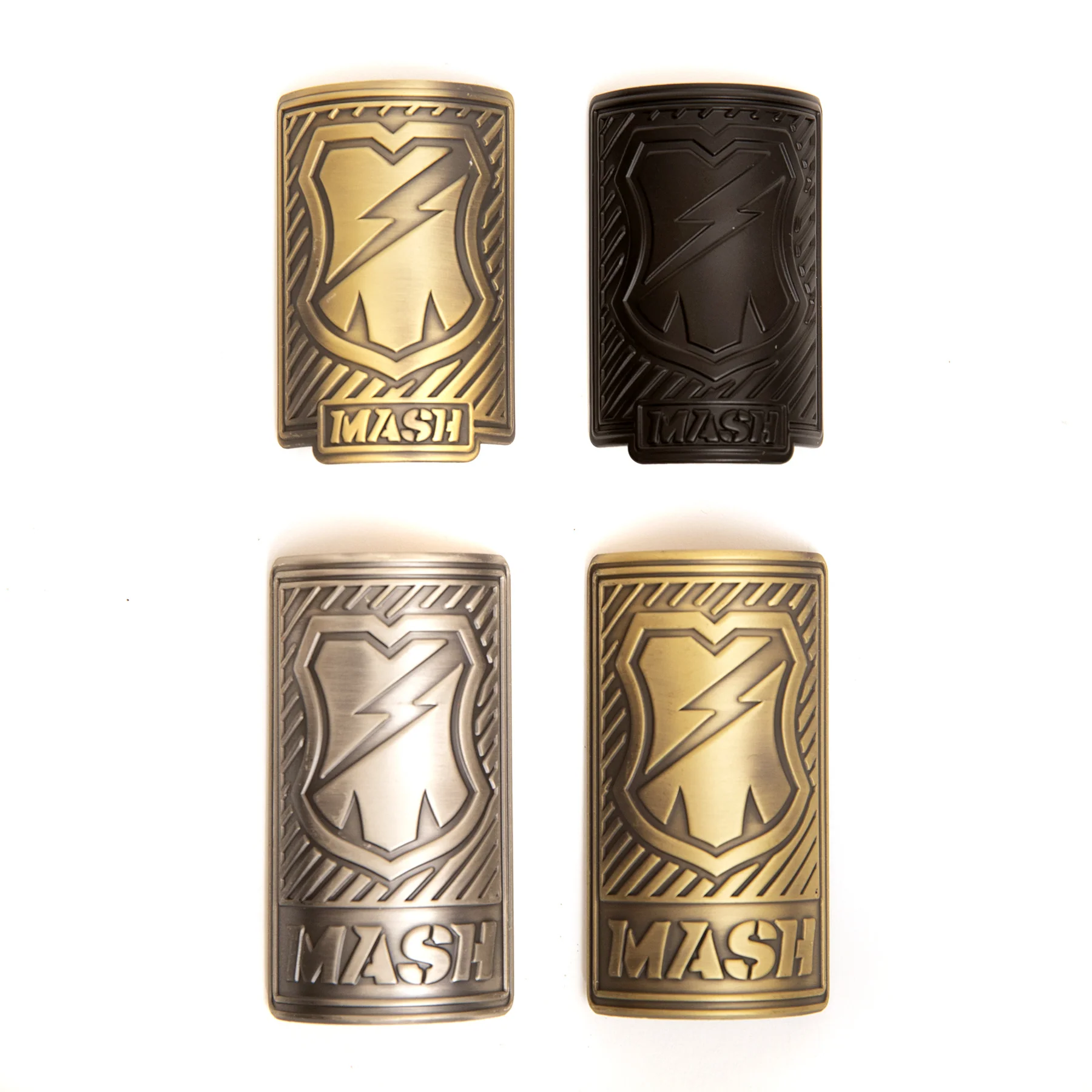 MASH 1 1/8 Head Badge Brass - Image 6