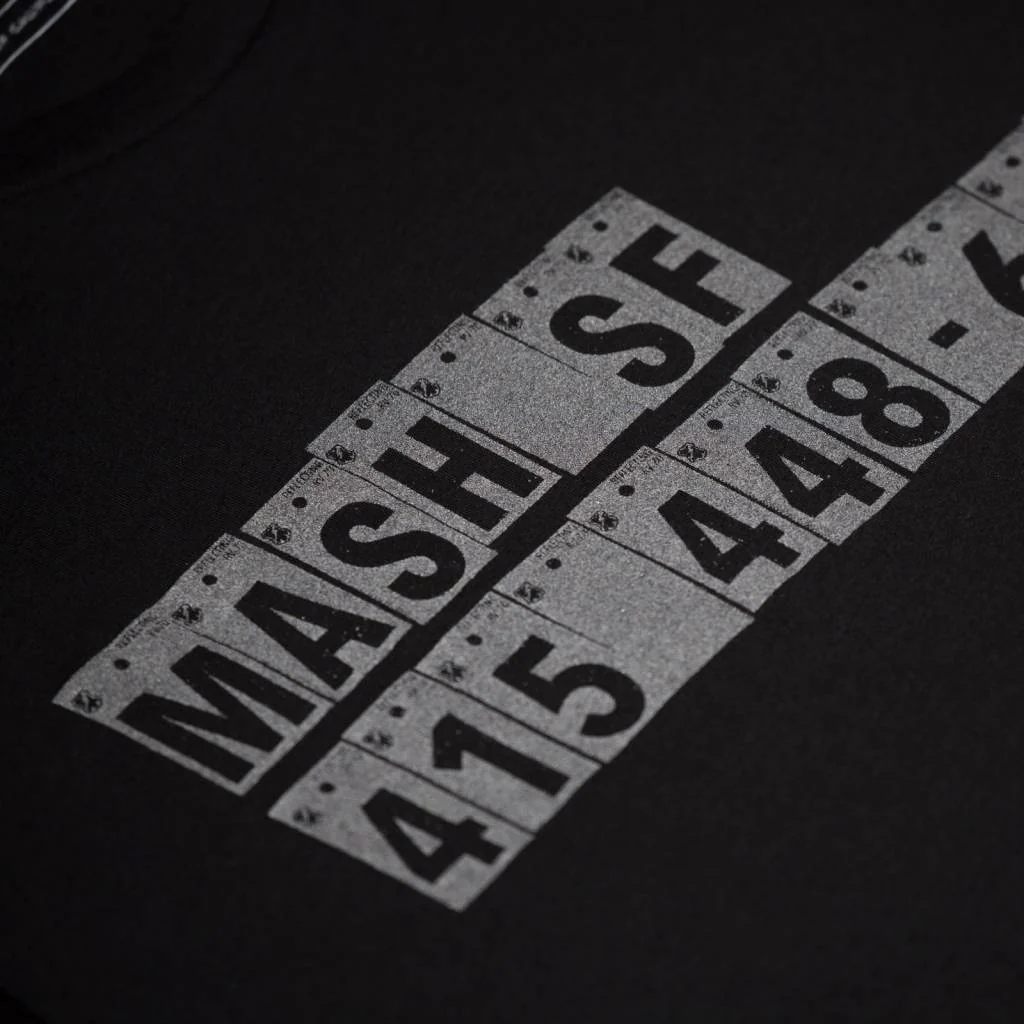 MASH 867-5309 T-Shirt Reflective Black - Image 2
