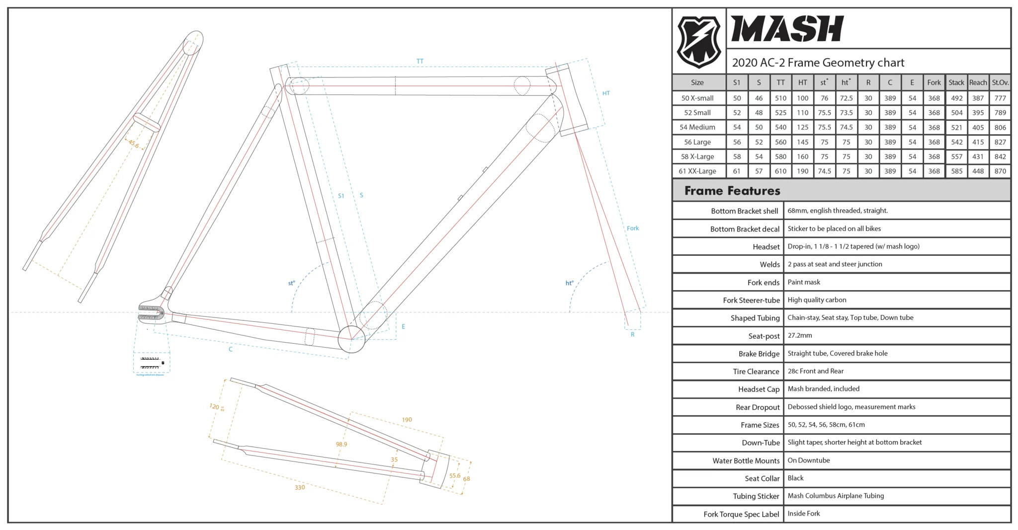 MASH AC-1 Frameset Gamma - Image 2