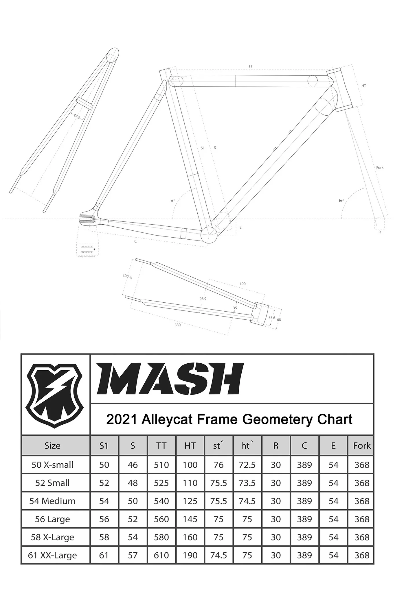 MASH AC-2 Frameset Gray - Image 6