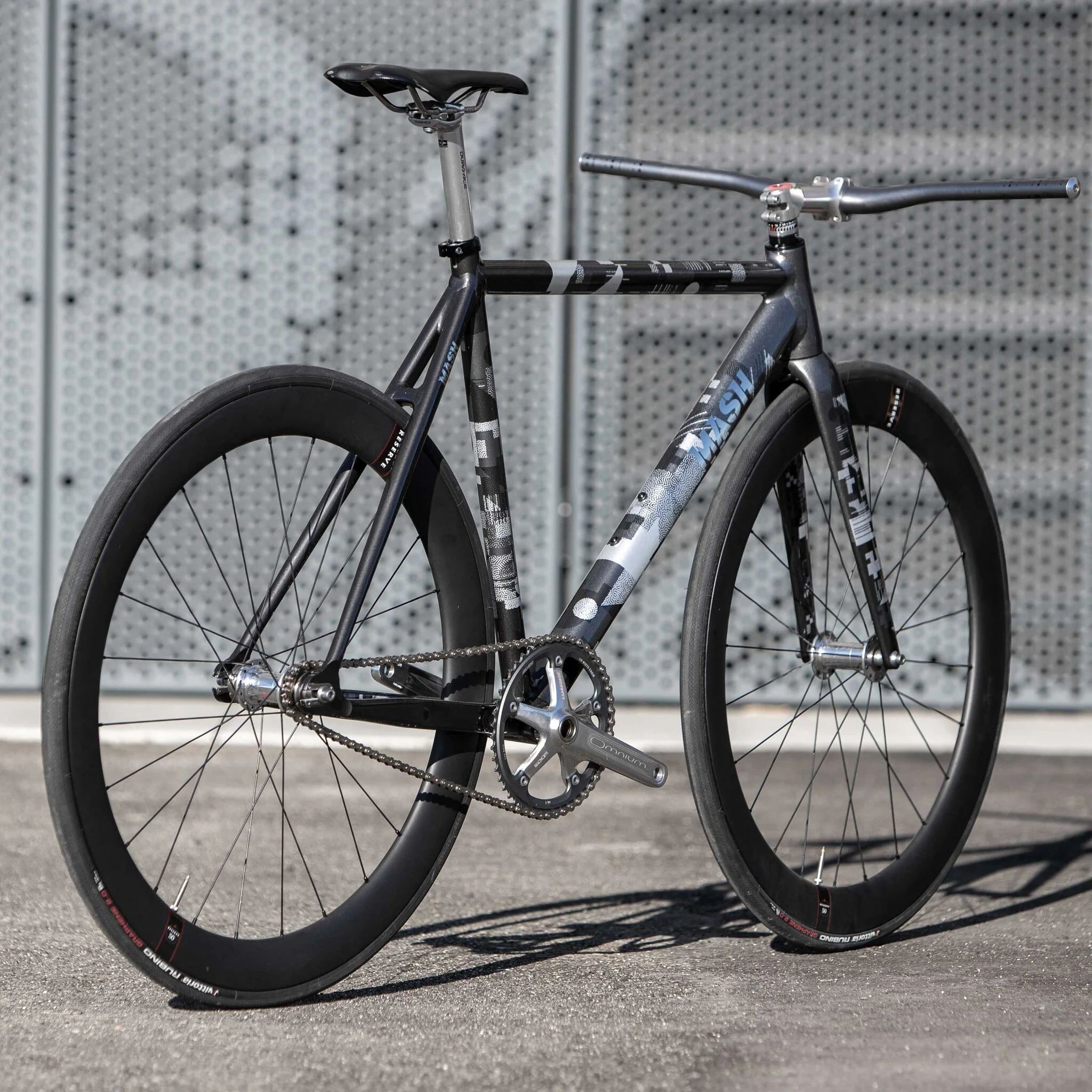 MASH AC-4 Frameset Charcoal