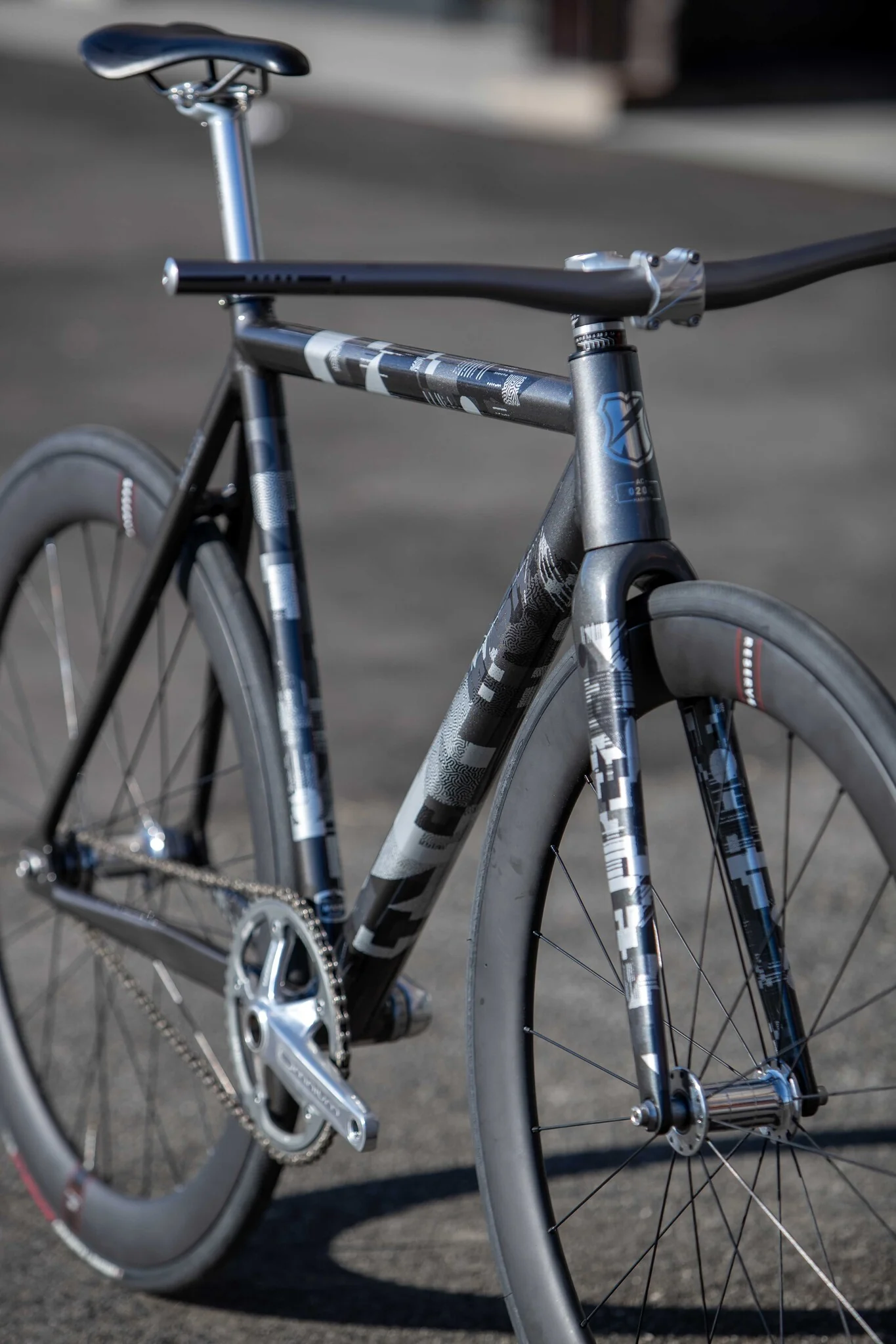MASH AC-4 Frameset Charcoal - Image 4