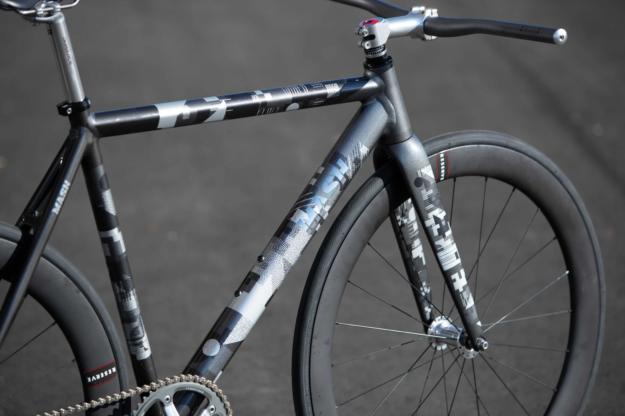 MASH AC-4 Frameset Charcoal - Image 9