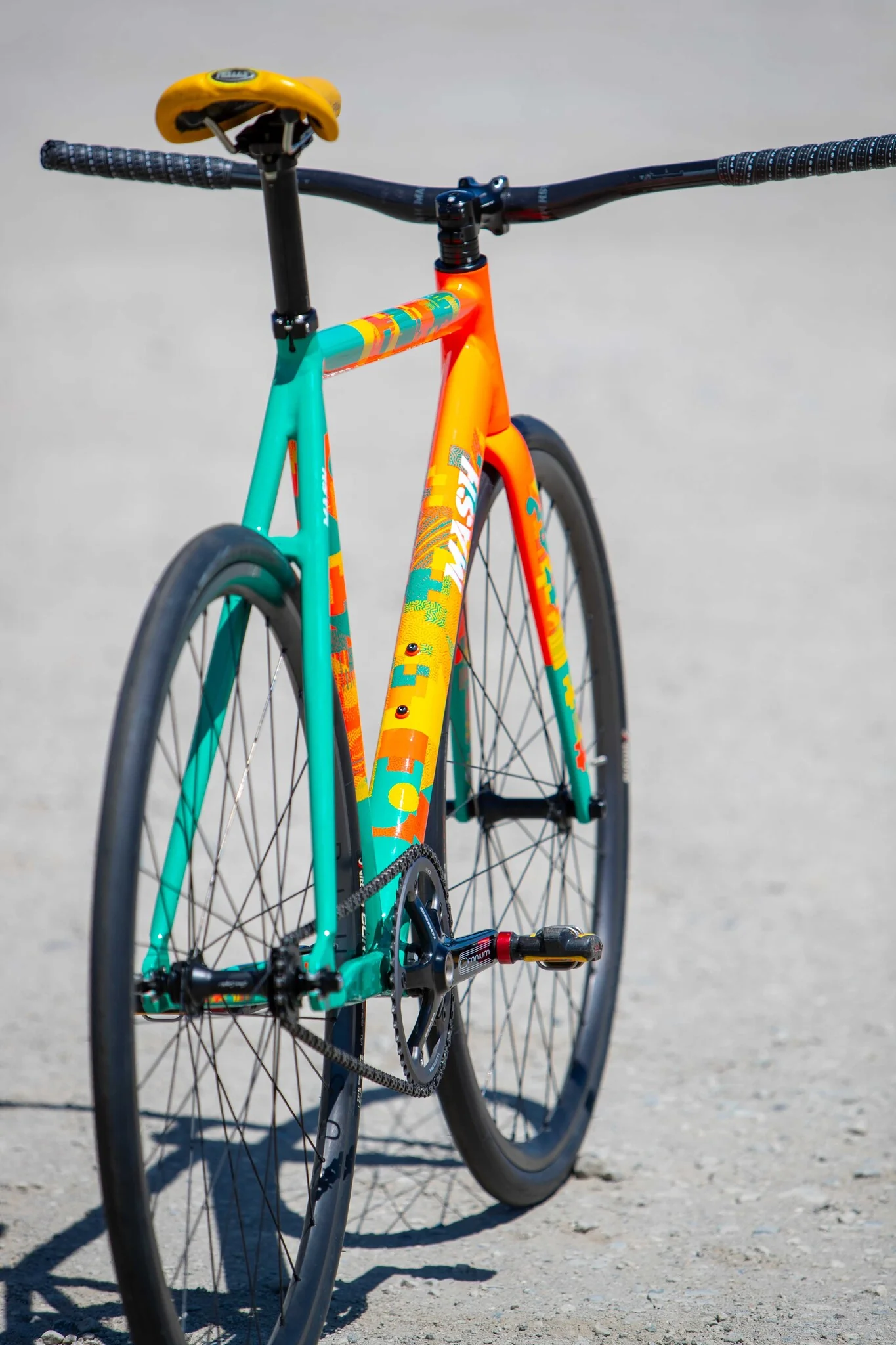 MASH AC-4 Frameset Neon Orange Algae - Image 3