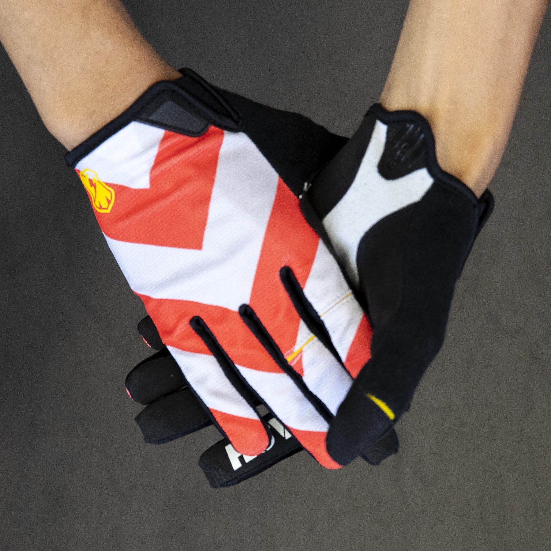 MASH Red White DND Gloves - Image 2