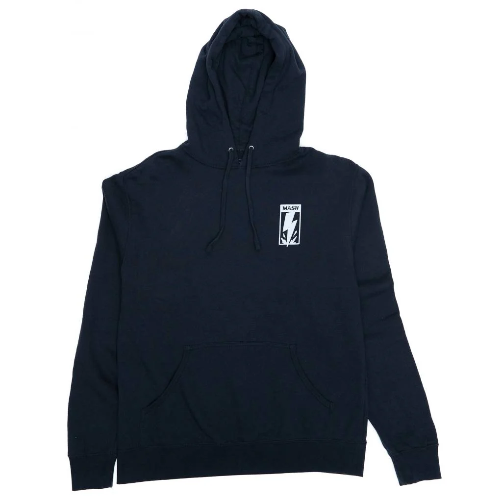 MASH Bolt Pullover Hoodie Navy Blue - Image 2