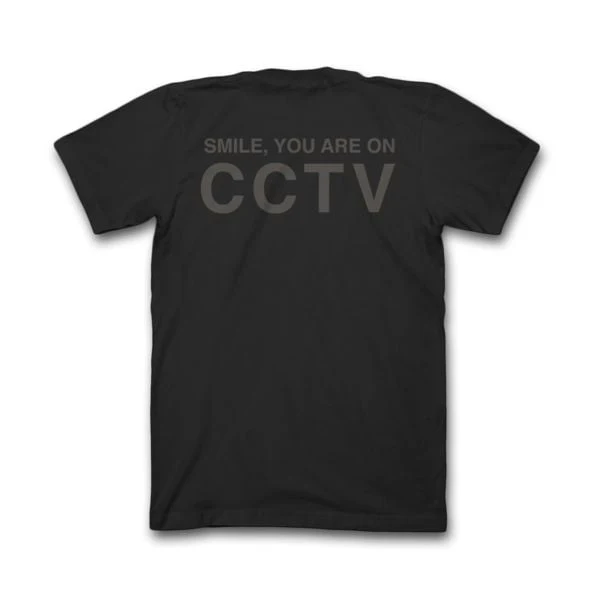 MASH CCTV T-Shirt Black - Image 5