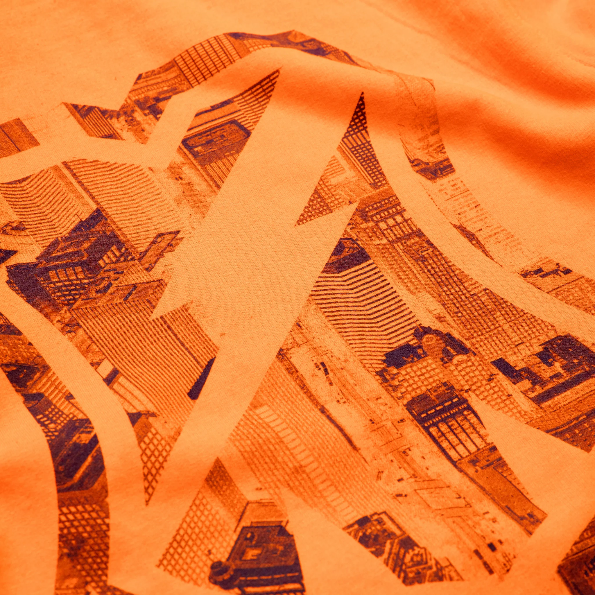 MASH City Hoodie Hi-Viz Orange - Image 3