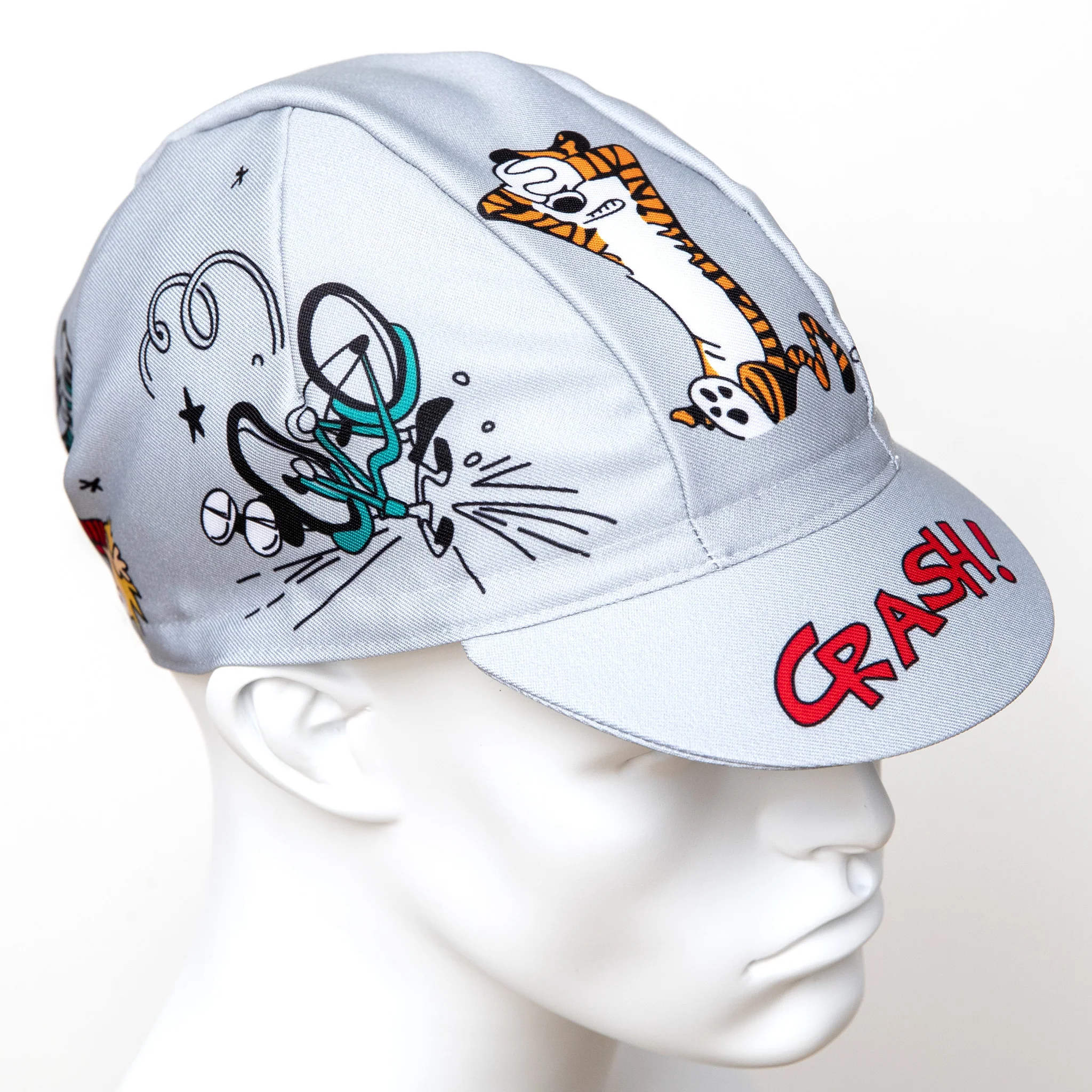 MASH CRASH Cycling Cap Gray - Image 2