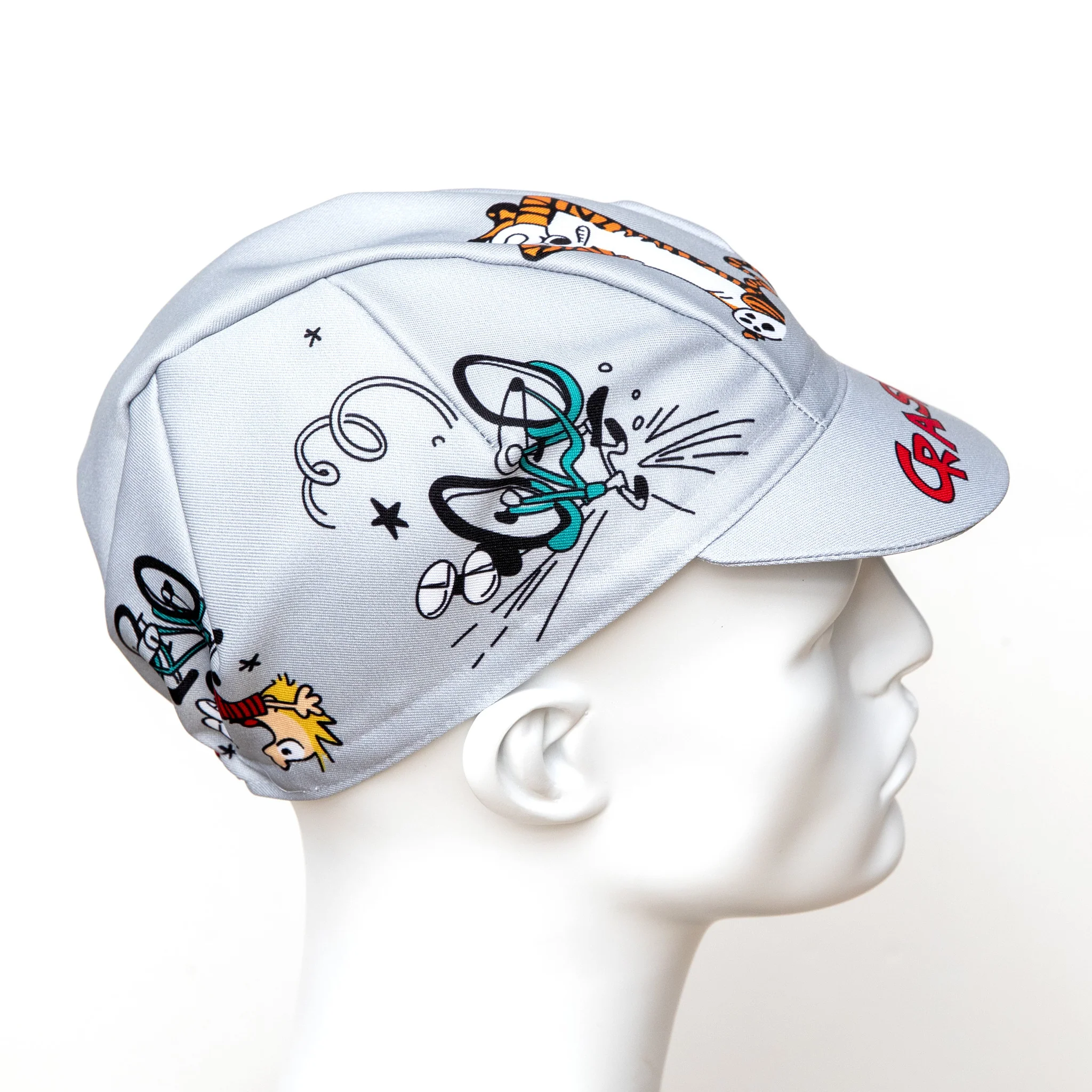 MASH CRASH Cycling Cap Gray - Image 3