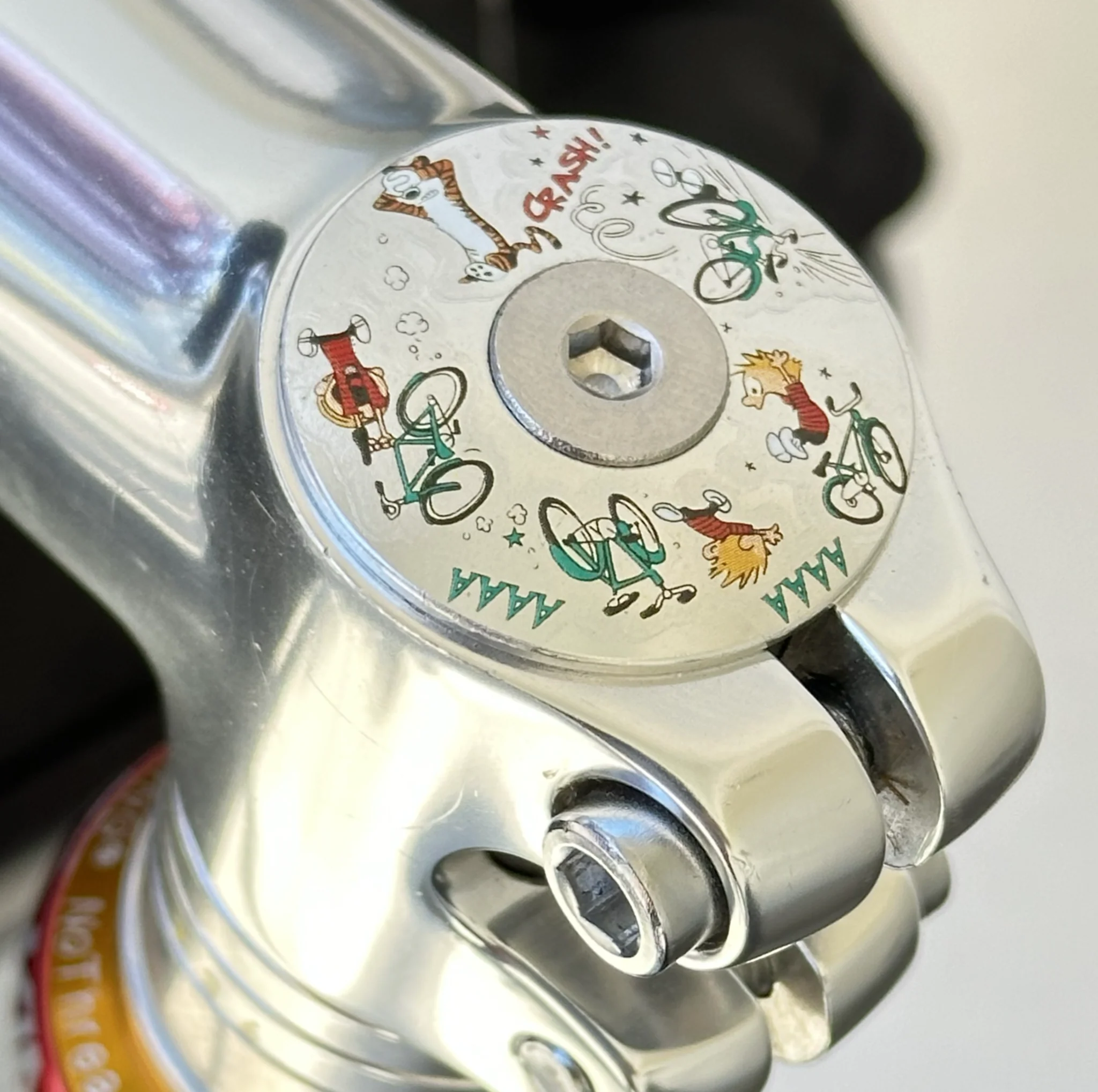 MASH Crash Top Cap Silver