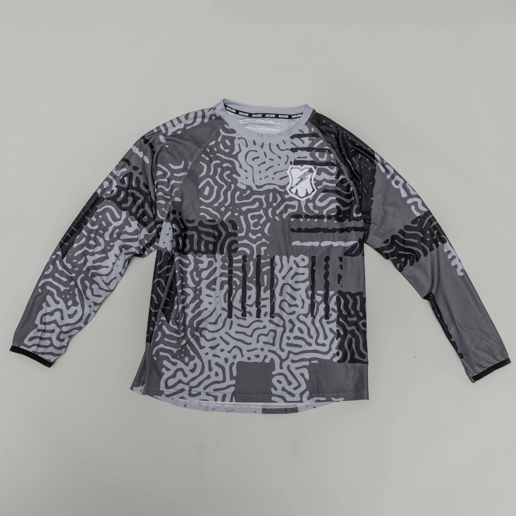 MASH Dither Camo Long Sleeve Riding Shirt