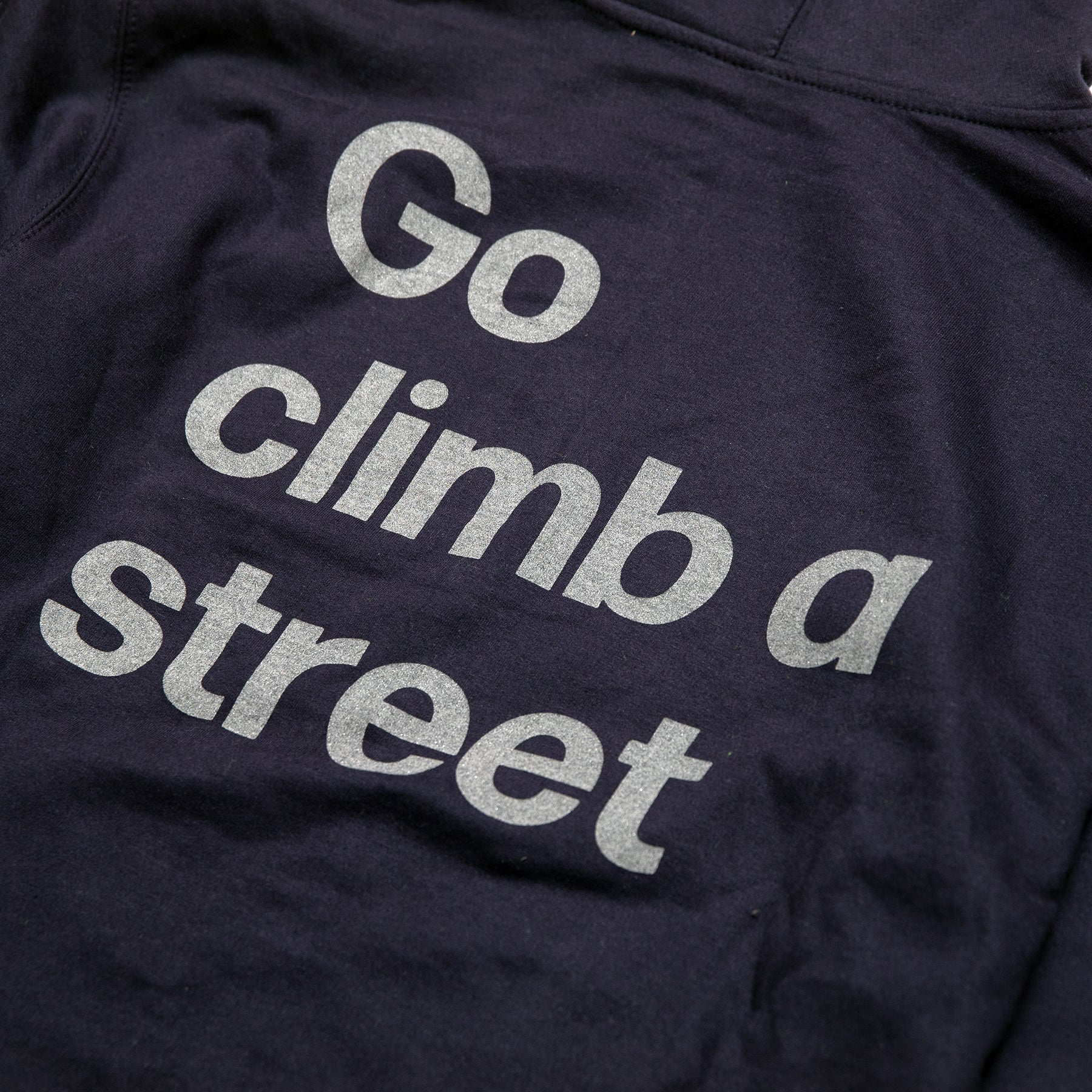 MASH Go Climb Hoodie Navy/Reflective - Image 2