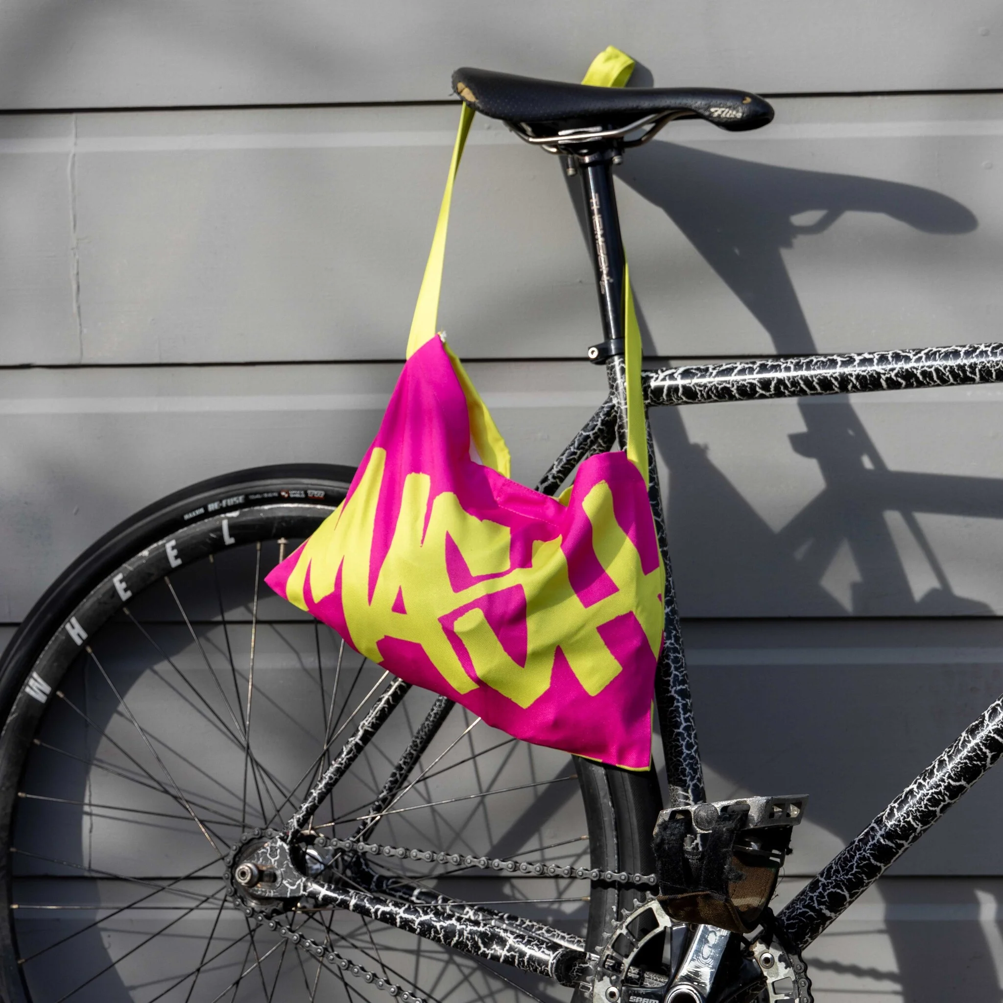 MASH Musette Bag, Pink Yellow - Image 2
