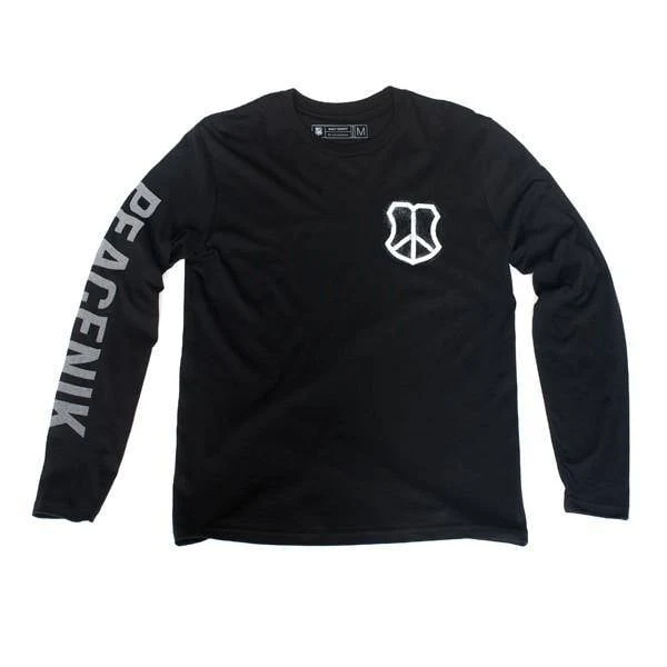 MASH Peacenik Longsleeve Shirt Black