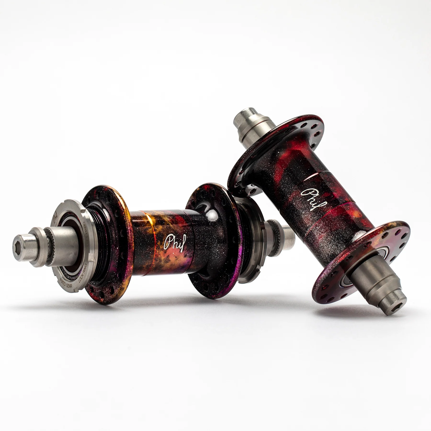 MASH Phil L/F 28H Fix/Fix Hub Pair Nebula