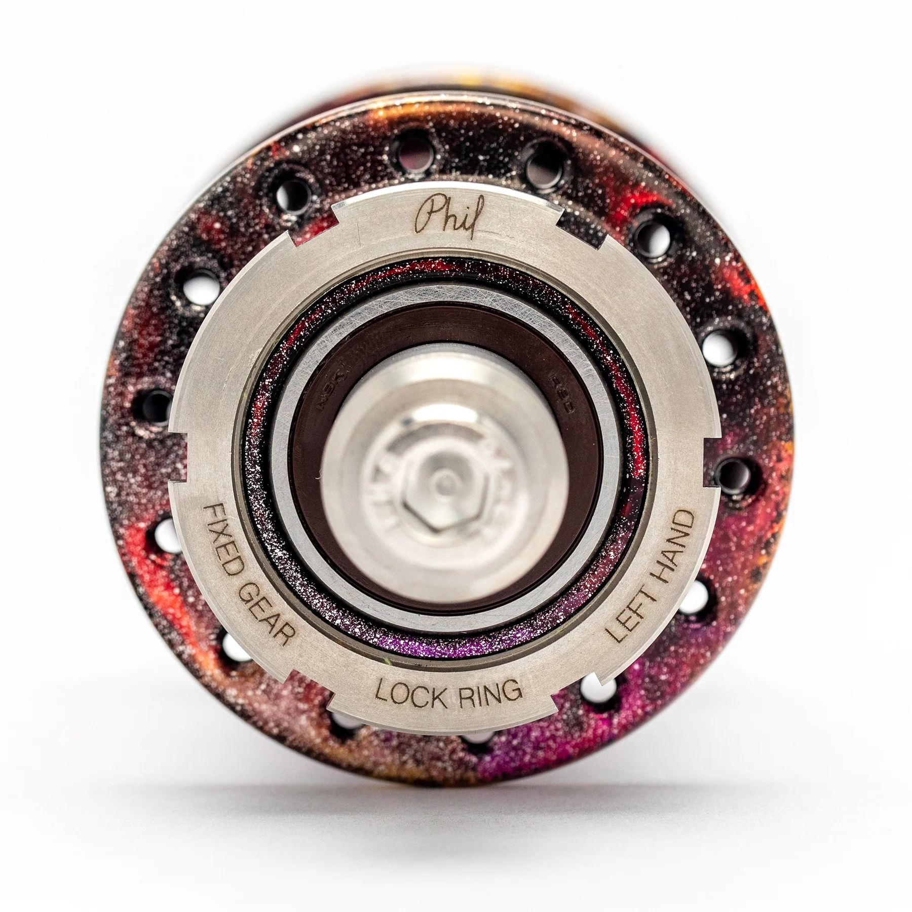 MASH Phil L/F 28H Fix/Fix Hub Pair Nebula - Image 5