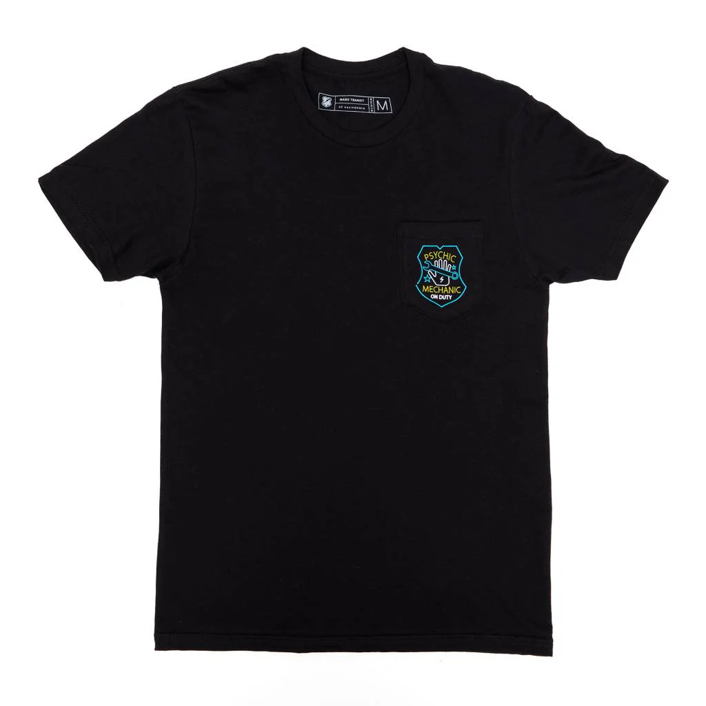 MASH Psychic Pocket T-Shirt Black - Image 2