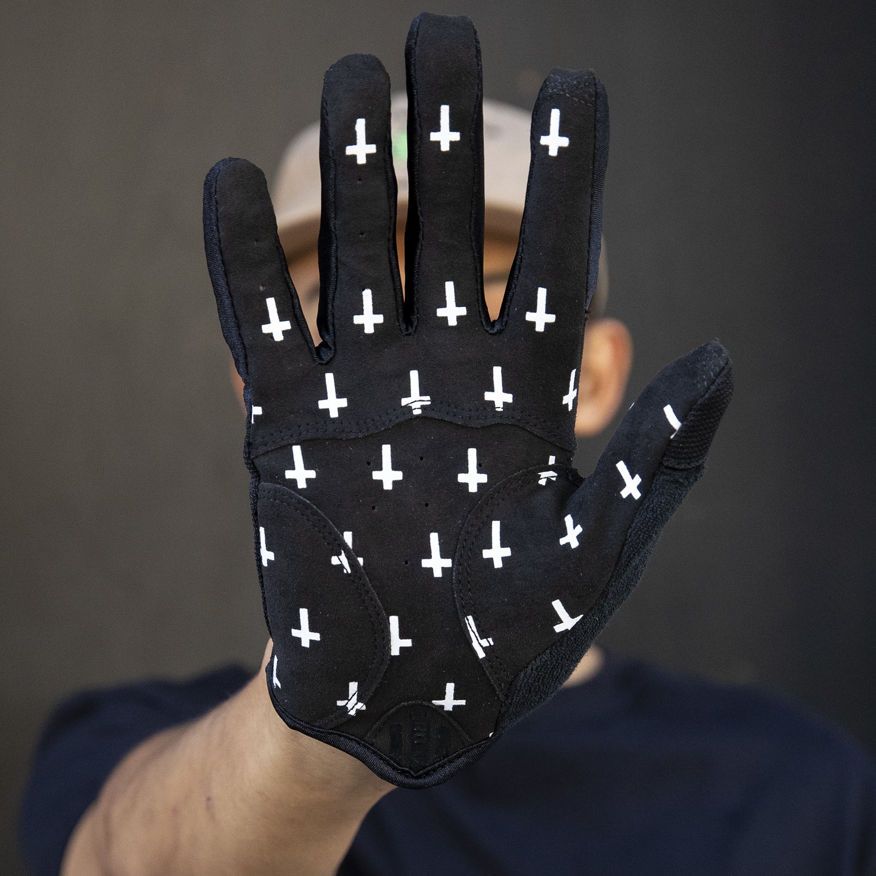 MASH Black Cross DND Gloves - Image 7