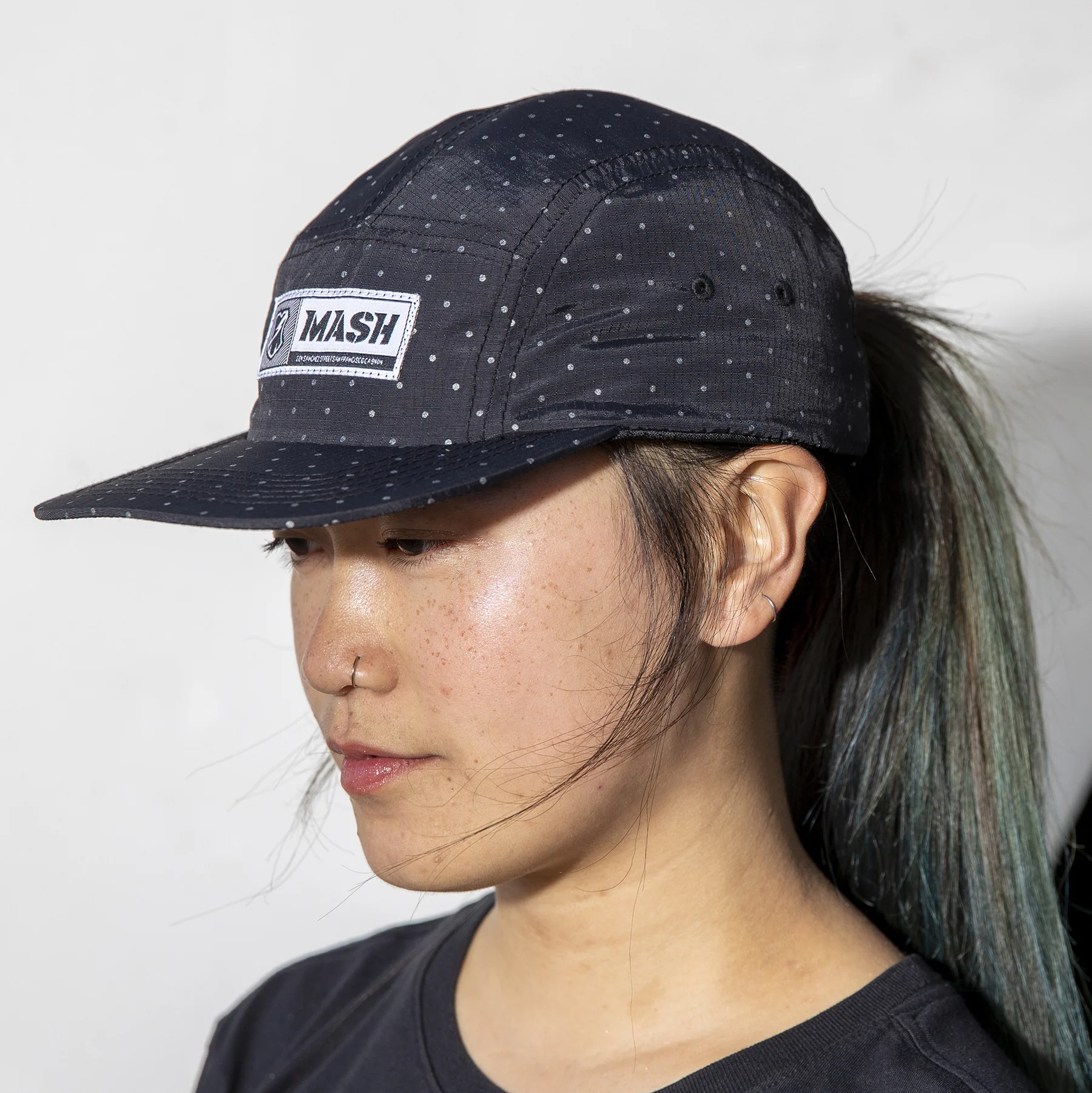 MASH Reflective Dots Hat Black - Image 2