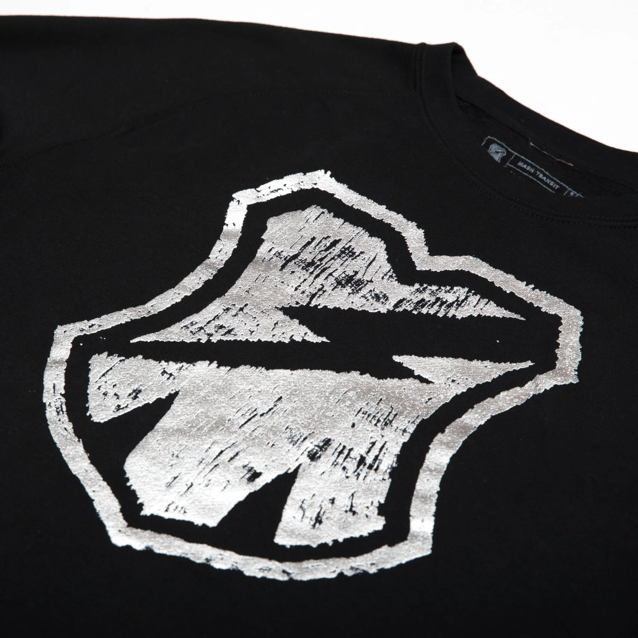 MASH Crewneck Black + Silver - Image 9