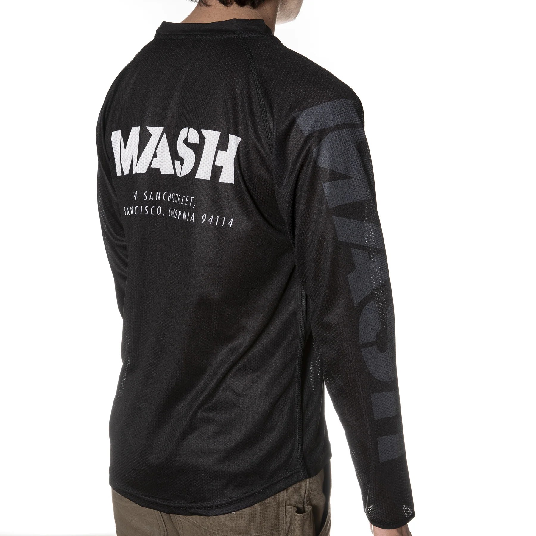 MASH Shop Jersey L/S 2.0 Black - Image 4