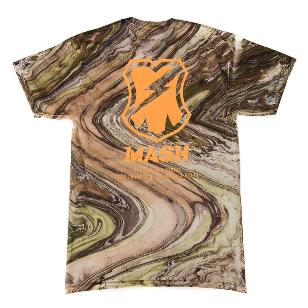MASH Shop T-Shirt Camo Marble - Image 3