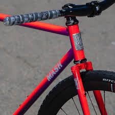 MASH Steel Frameset Neon Fade - Image 3