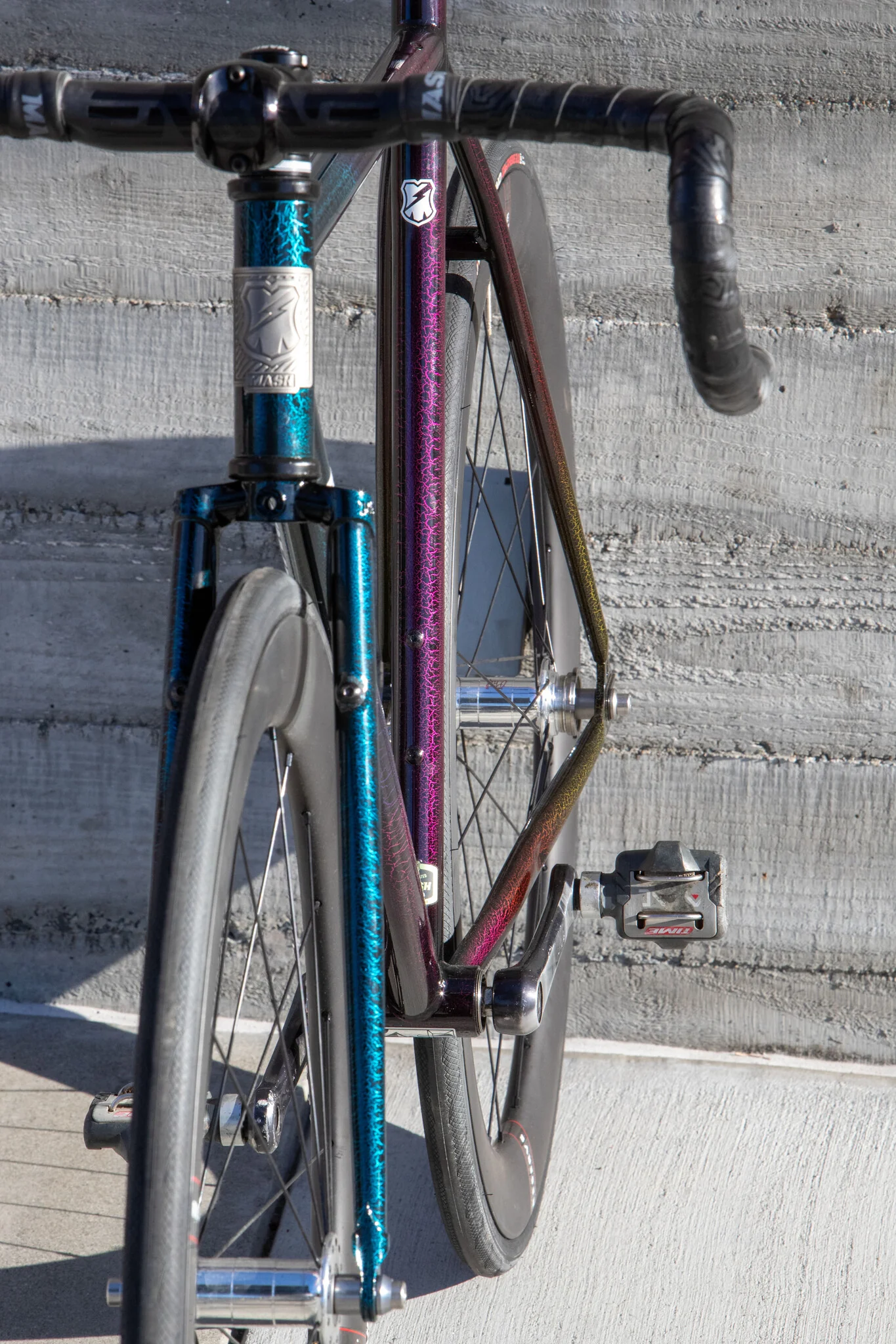 MASH Steel Frameset Black Rainbow - Image 10