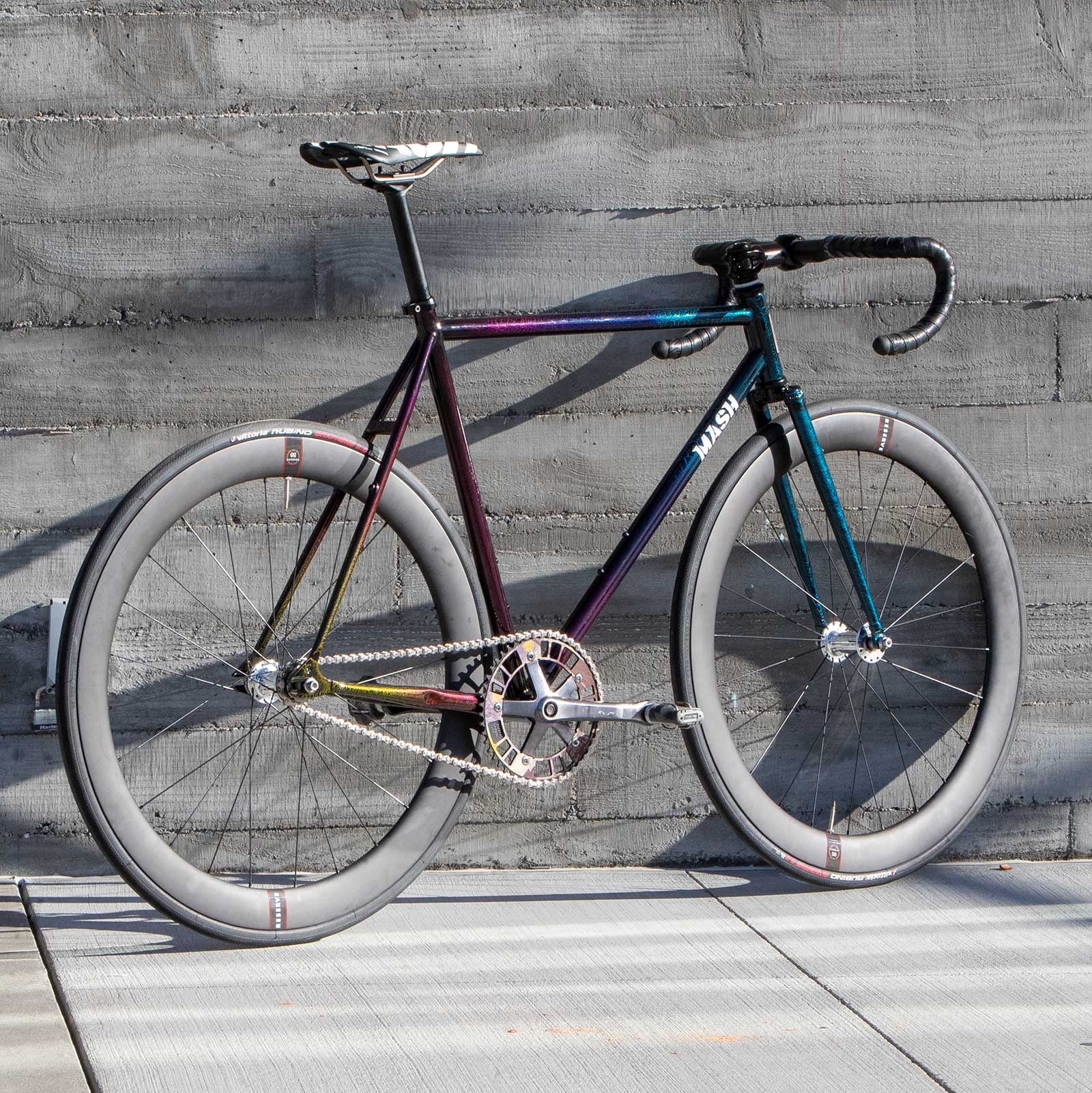 MASH Steel Frameset Black Rainbow - Image 2
