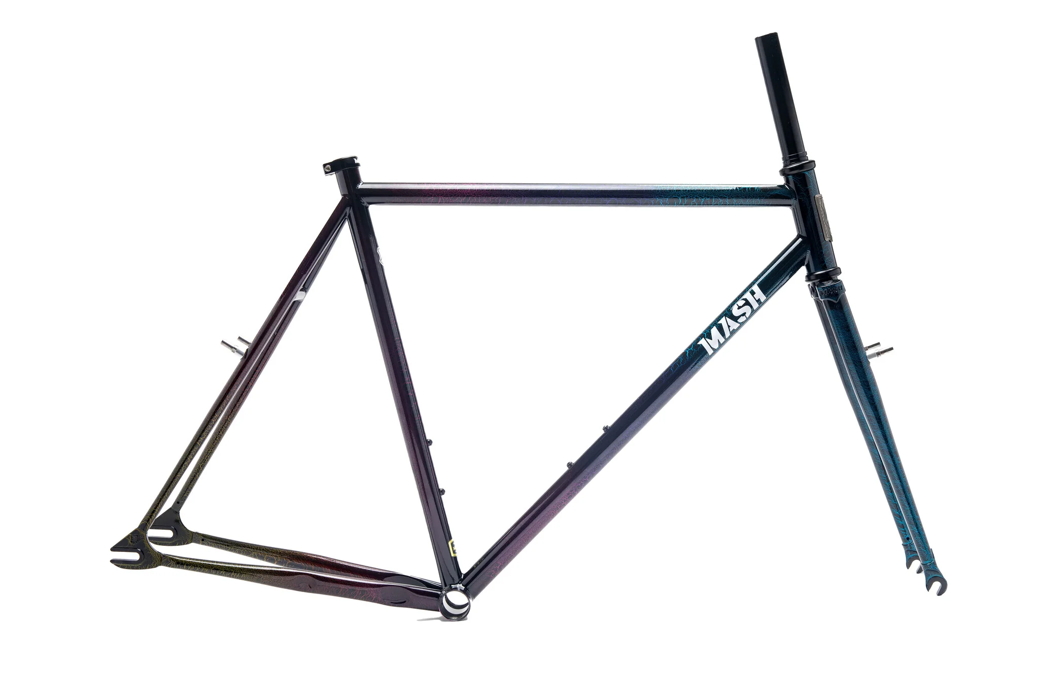 MASH Steel Frameset Black Rainbow - Image 3