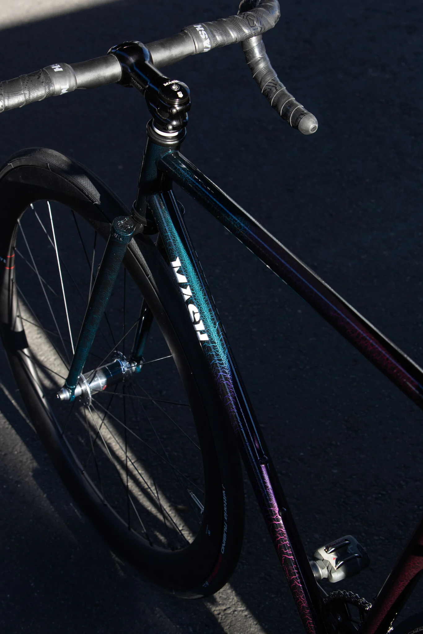 MASH Steel Frameset Black Rainbow - Image 6