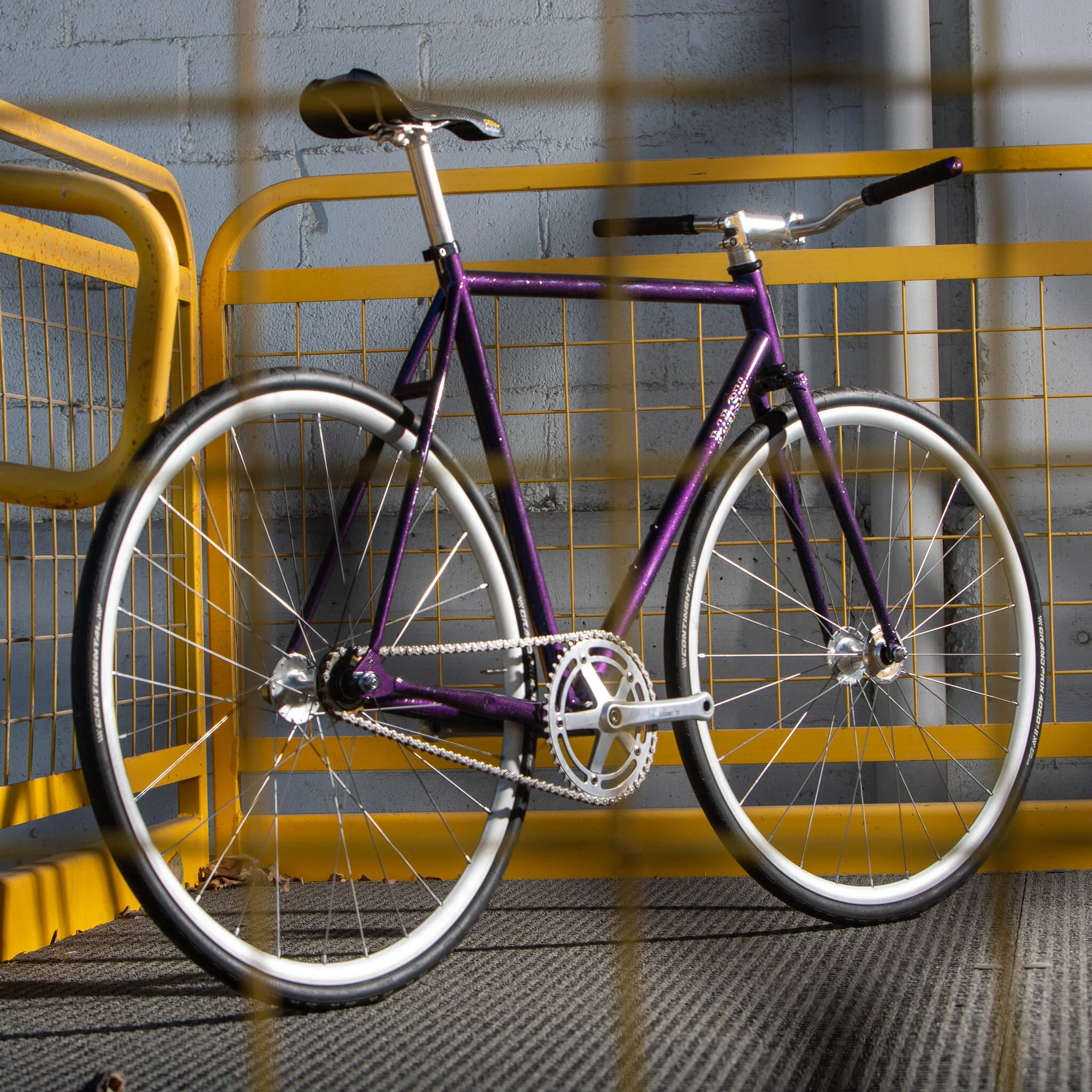 MASH Steel Frameset Purple/Blue Starry Night - Image 4