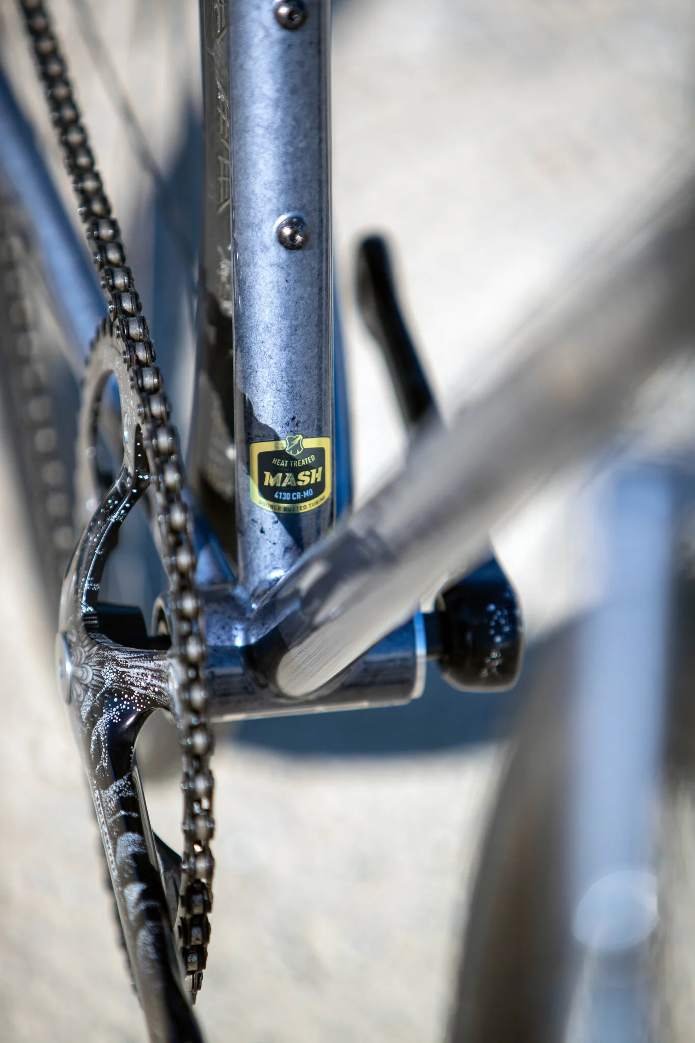 MASH Steel Frameset Silver Float - Image 10