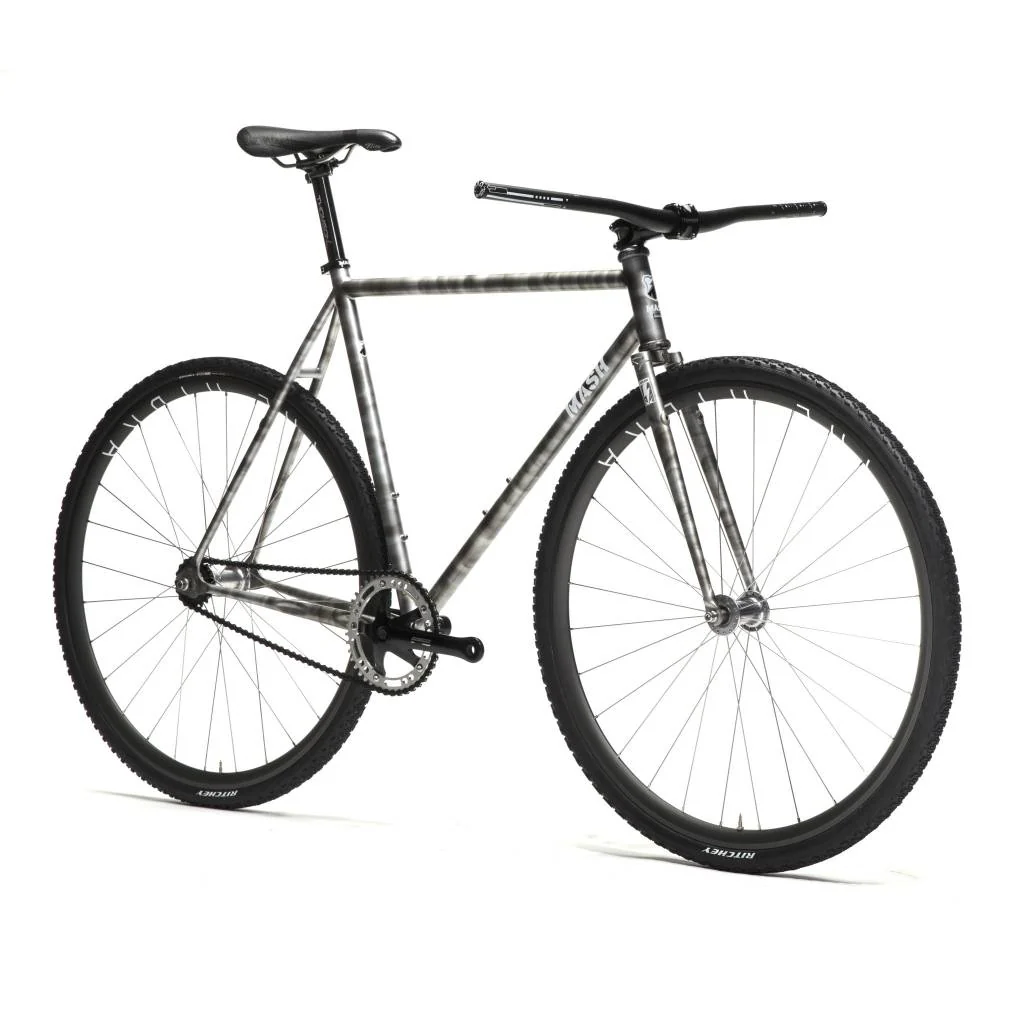 MASH Steel Frameset Silver Smoke