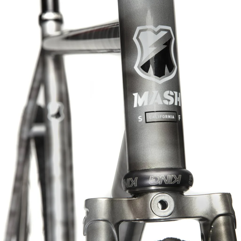 MASH Steel Frameset Silver Smoke - Image 3