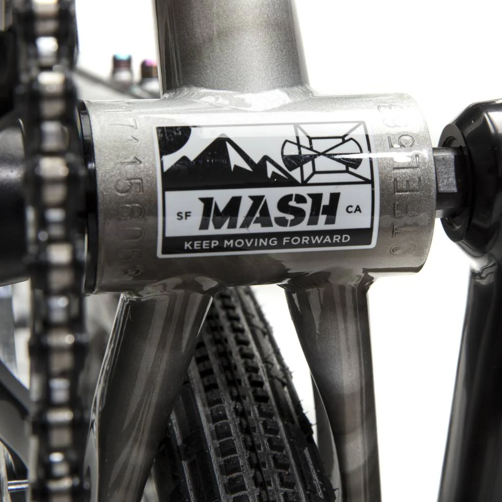 MASH Steel Frameset Silver Smoke - Image 7