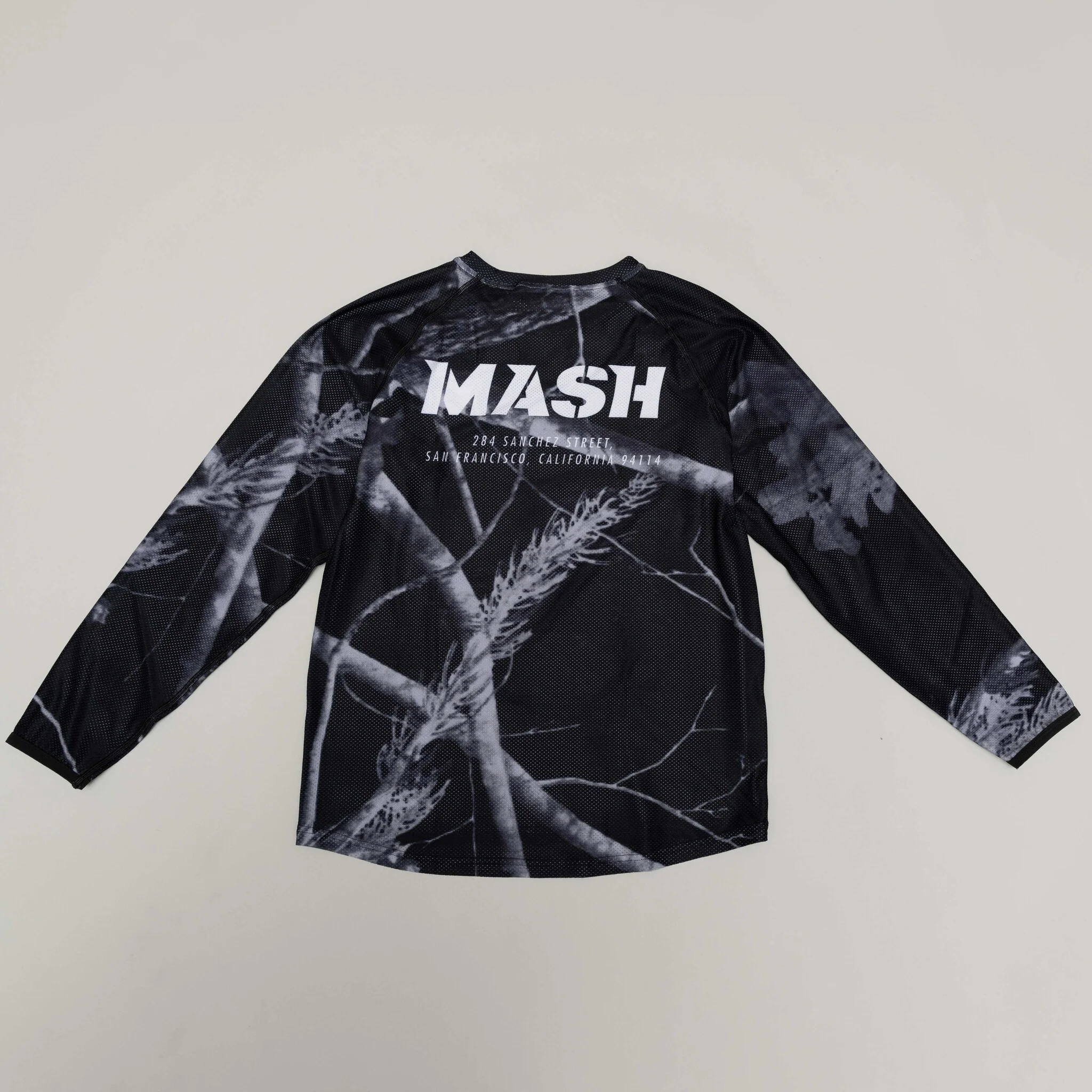 MASH Night Camo Riding Shirt B+W - Image 2