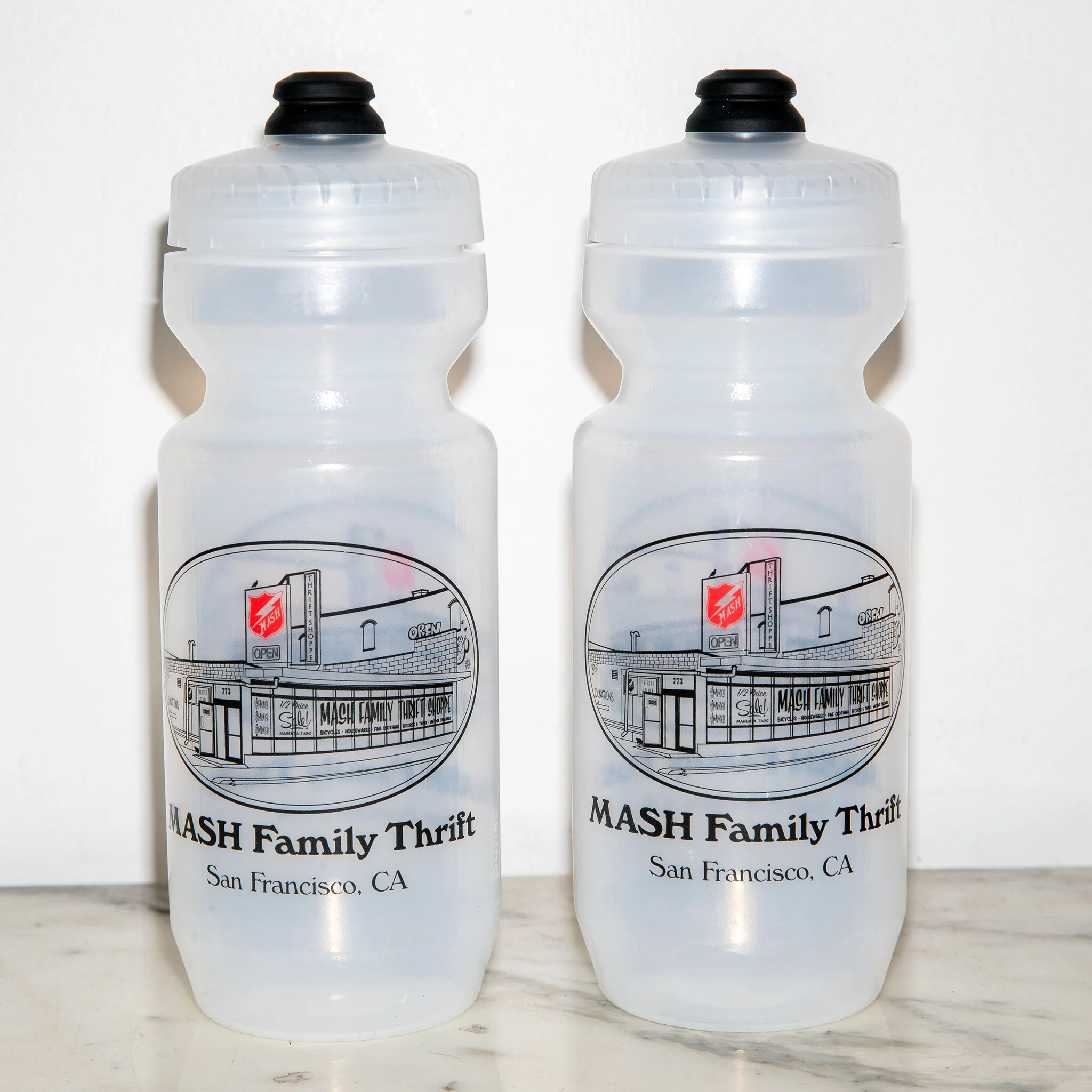 MASH Thrift 22oz Purist Bottle Clear - Image 3