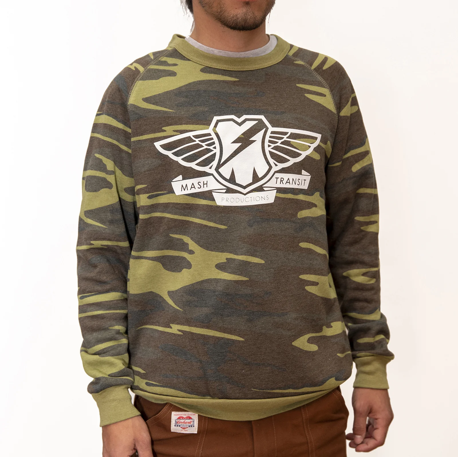 MASH Transit Crewneck Camo - Image 2