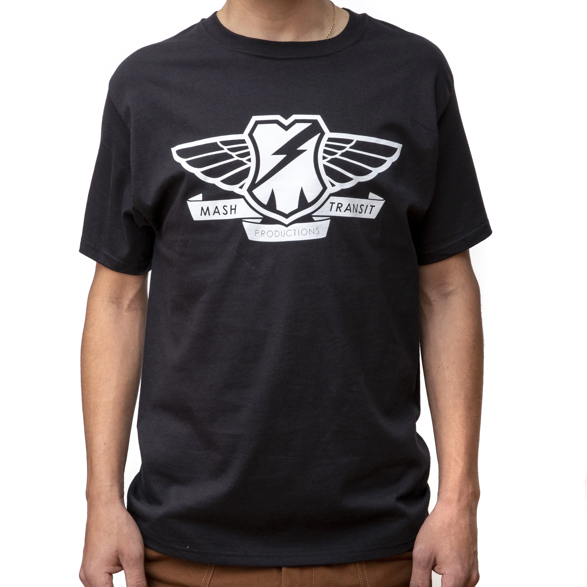 MASH Transit Wings T-Shirt Black