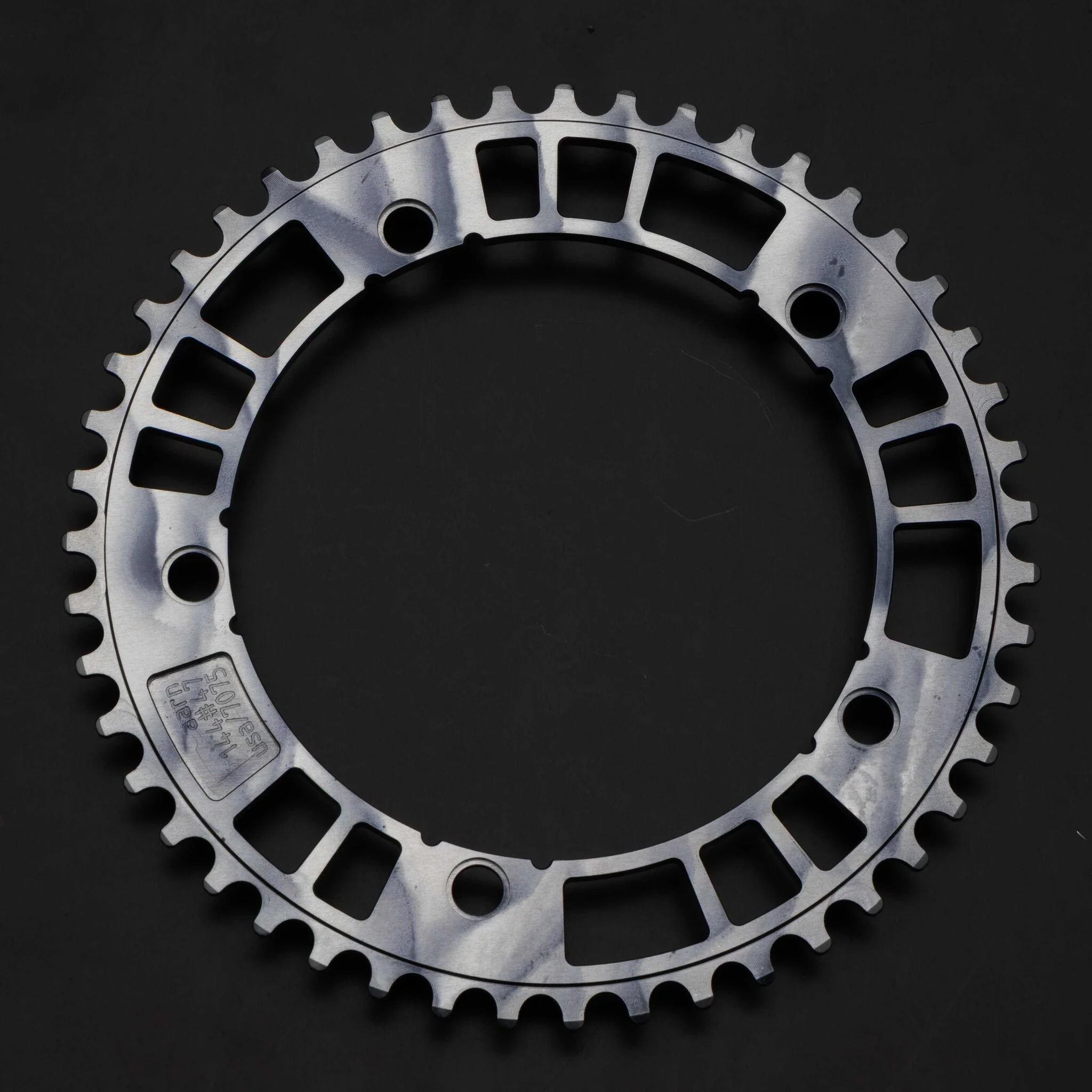 MASH X 44RN Chainring 144 47T 1/8 Fog Silver - Image 2