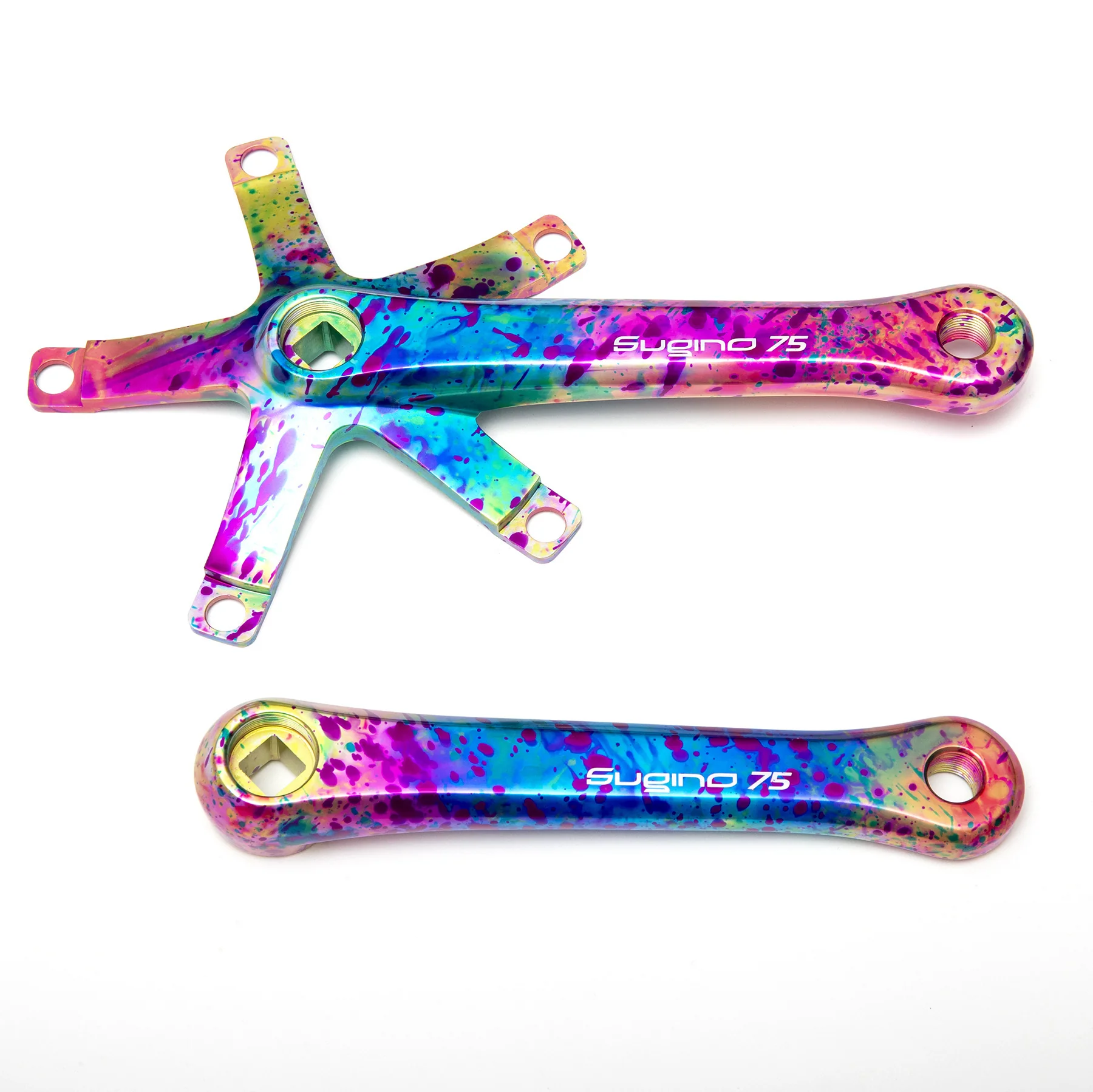 MASH X Sugino 75 Rainbow Crank Arms - Image 2