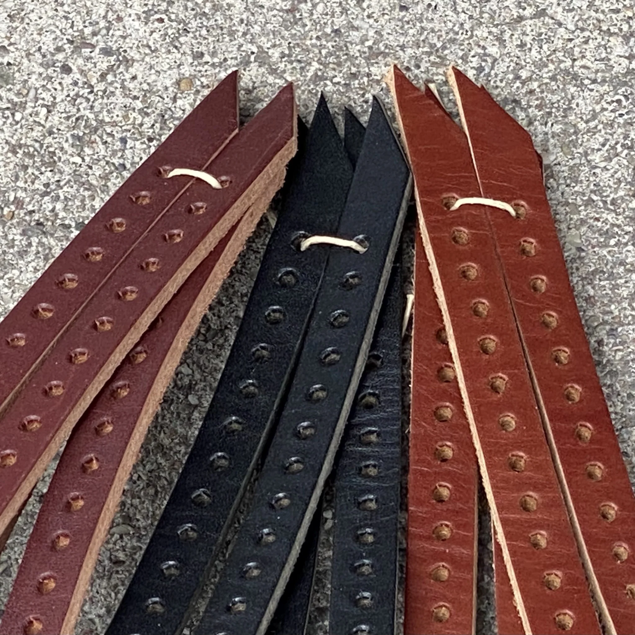 Plemons Leather Double Toe Straps - Image 2