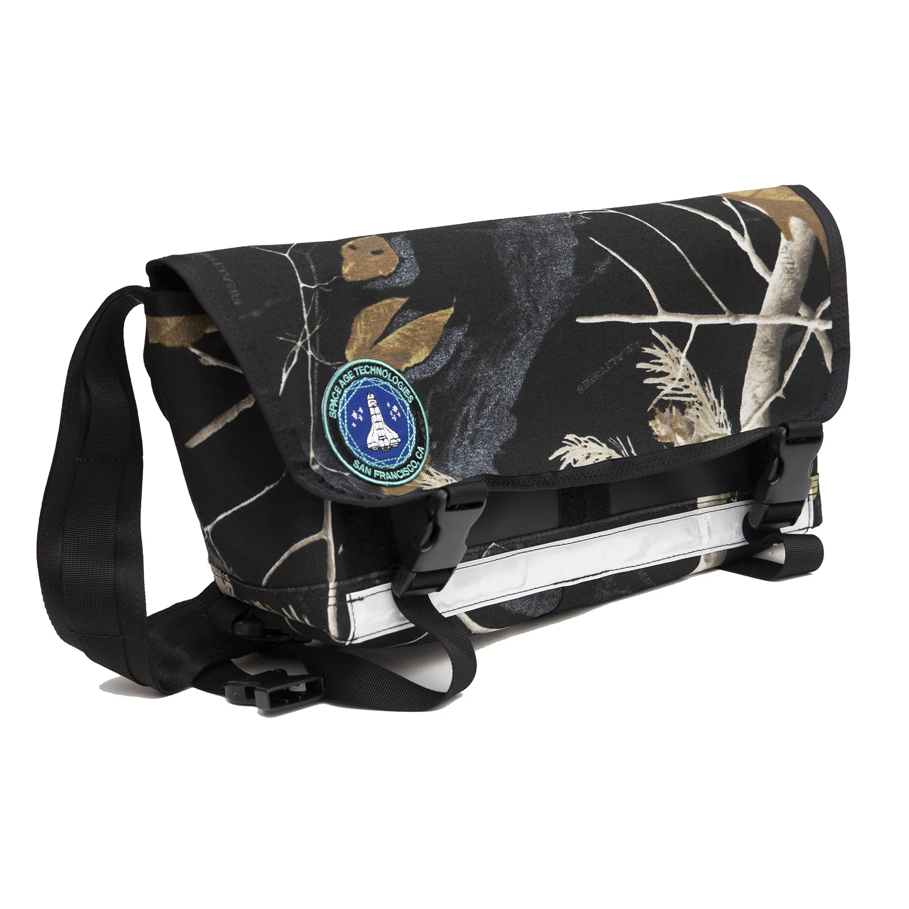 Space Age Mini Sling Bag Black - Image 3