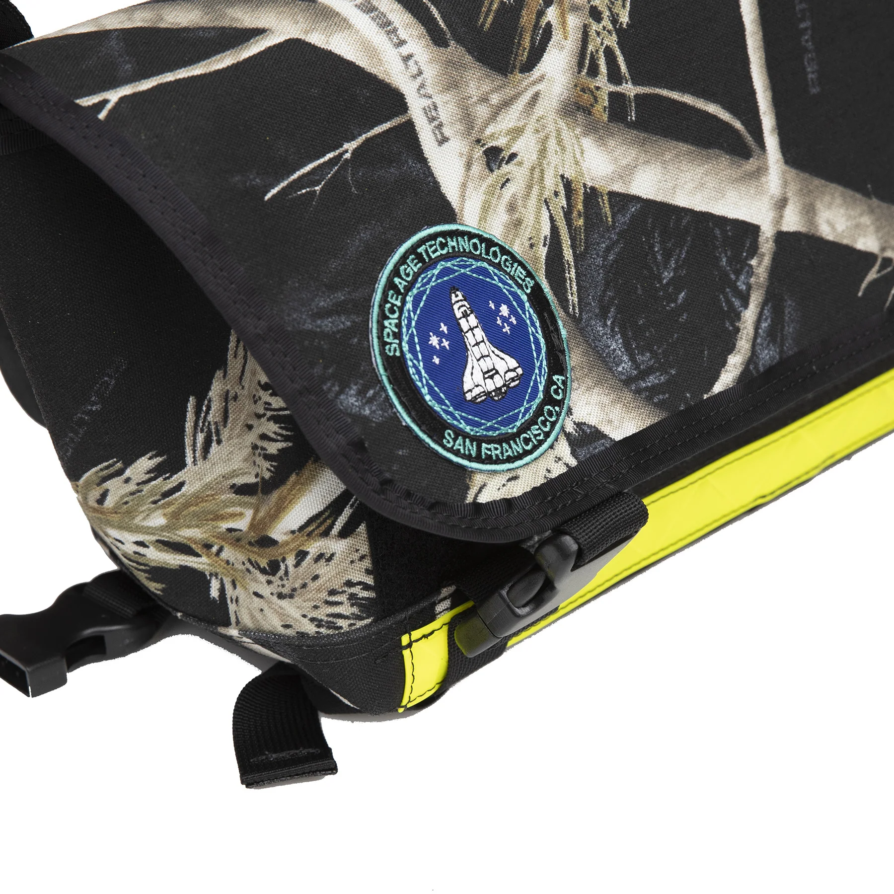 Space Age Mini Sling Bag Black - Image 4