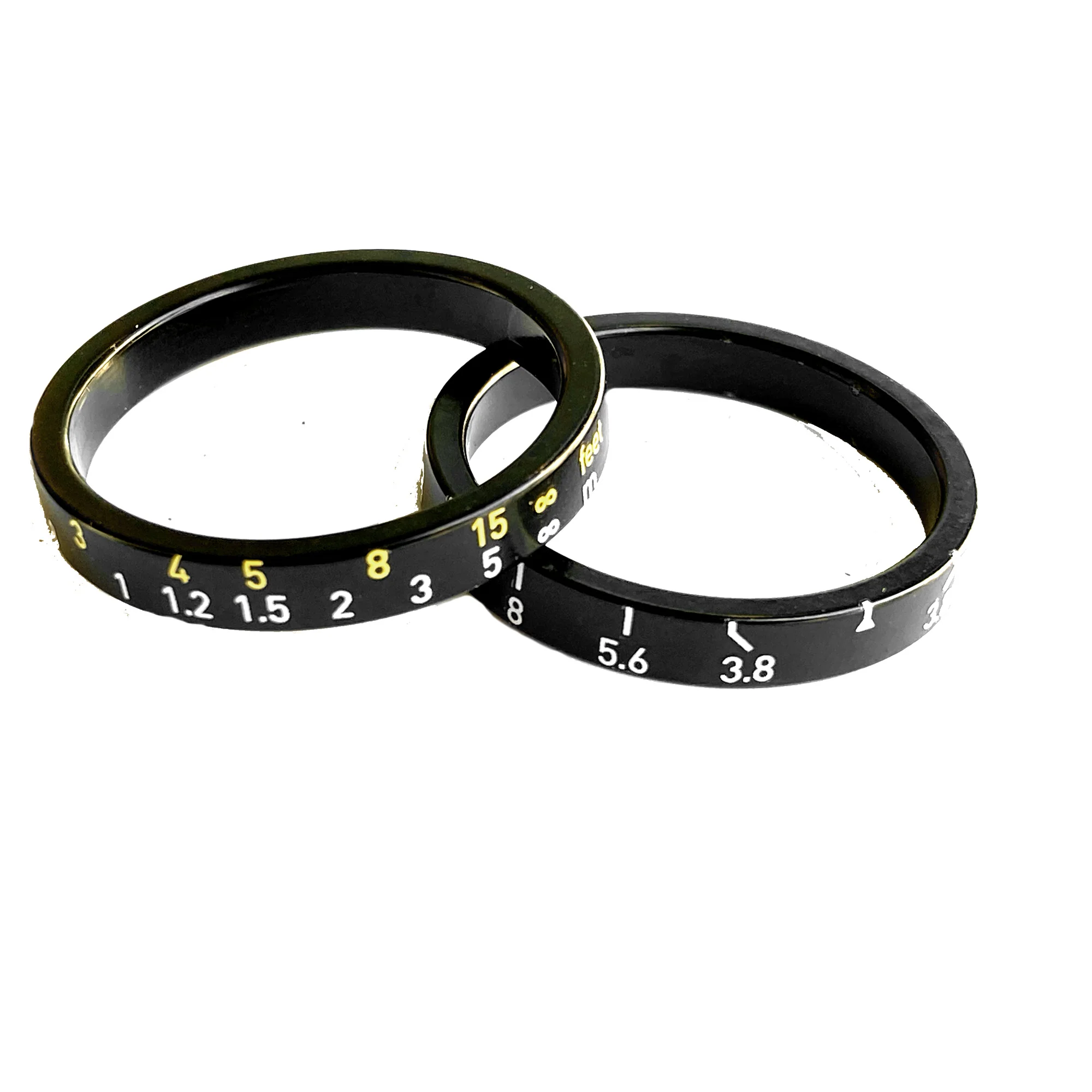 Zeiss 1 1/8 5mm Spacer set Black - Image 2